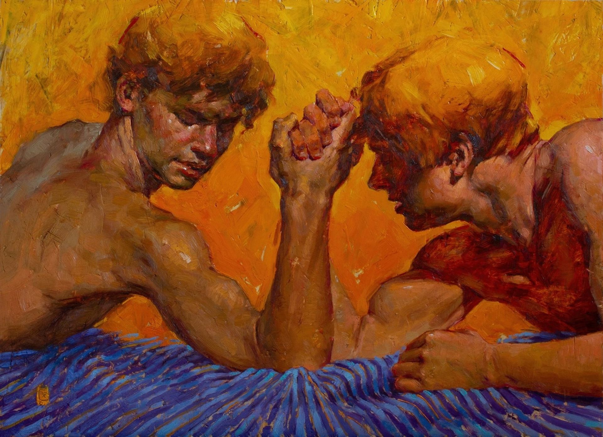 Sunset Confrontation by Tania Rivilis