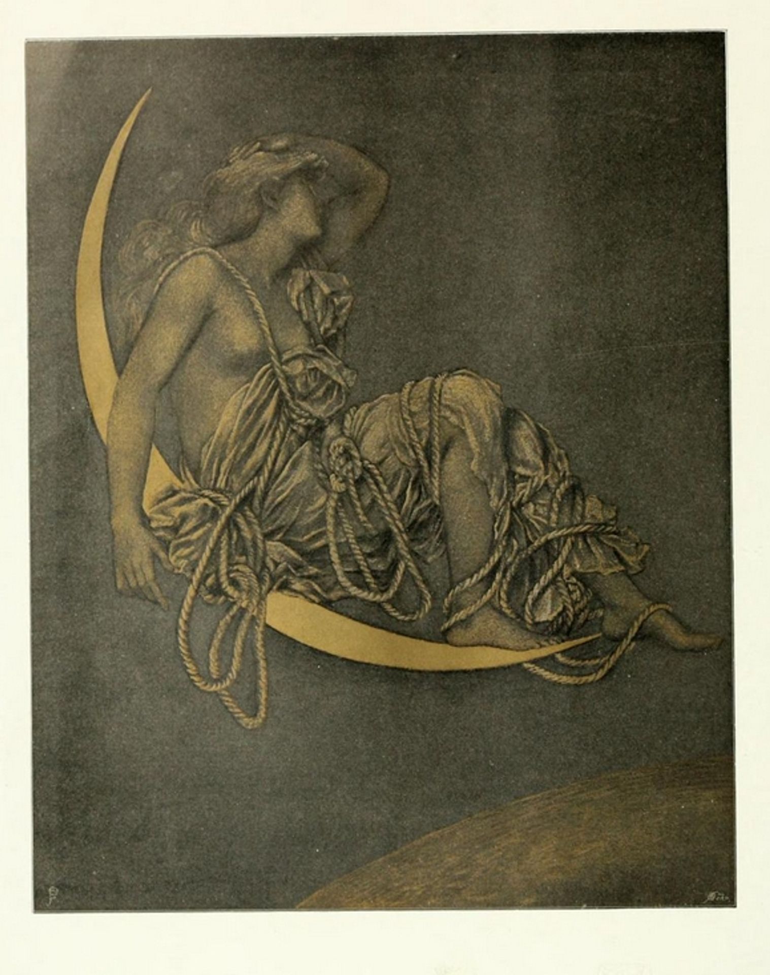 Luna by Evelyn De Morgan