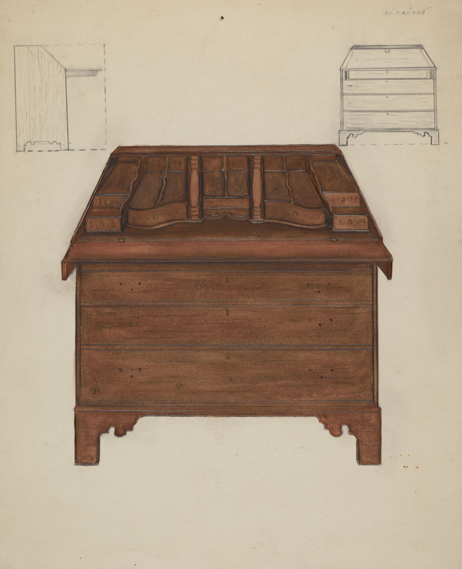 Desk by Edna C. Rex