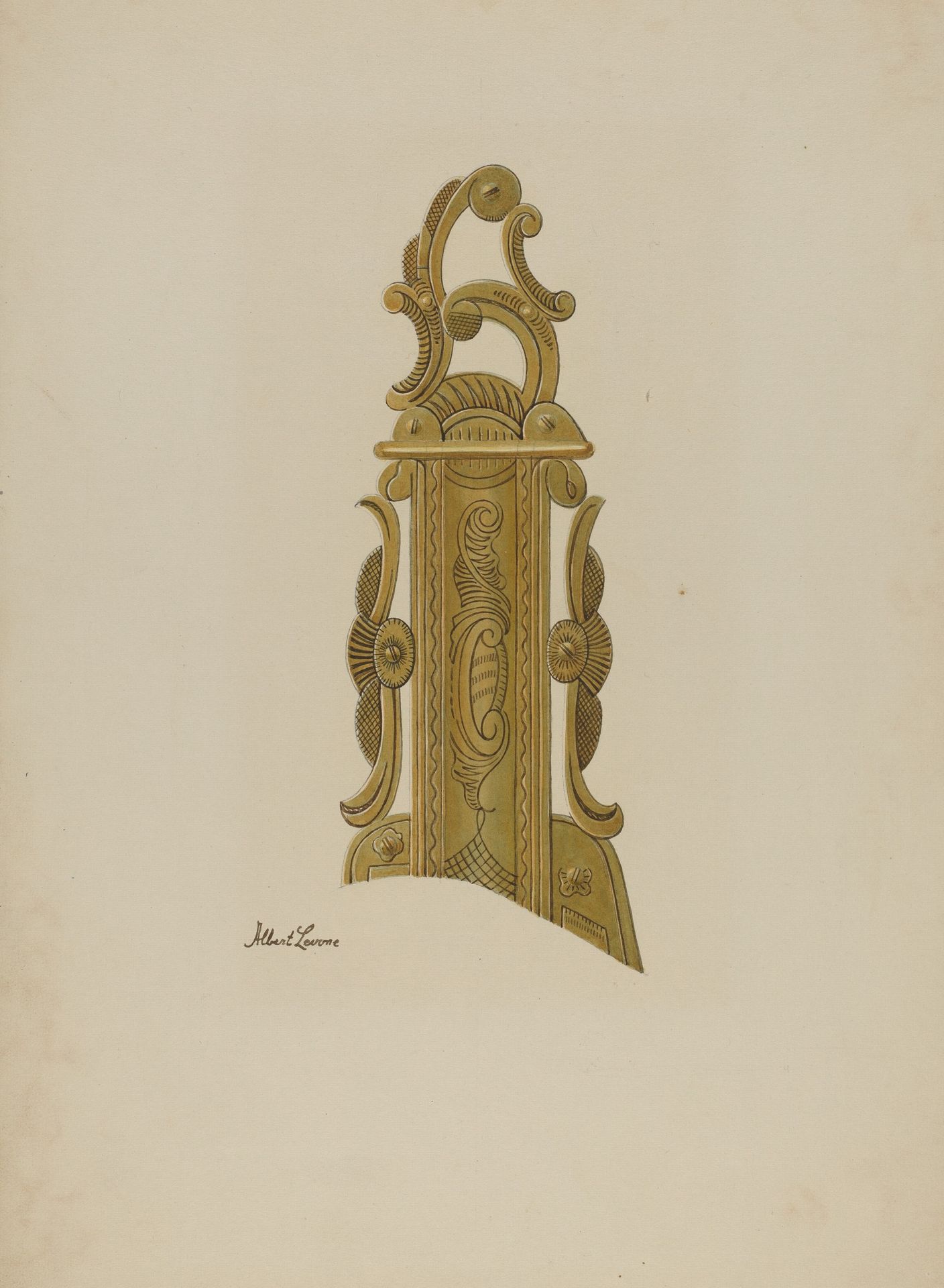 Rifle Patchbox by Albert Levone