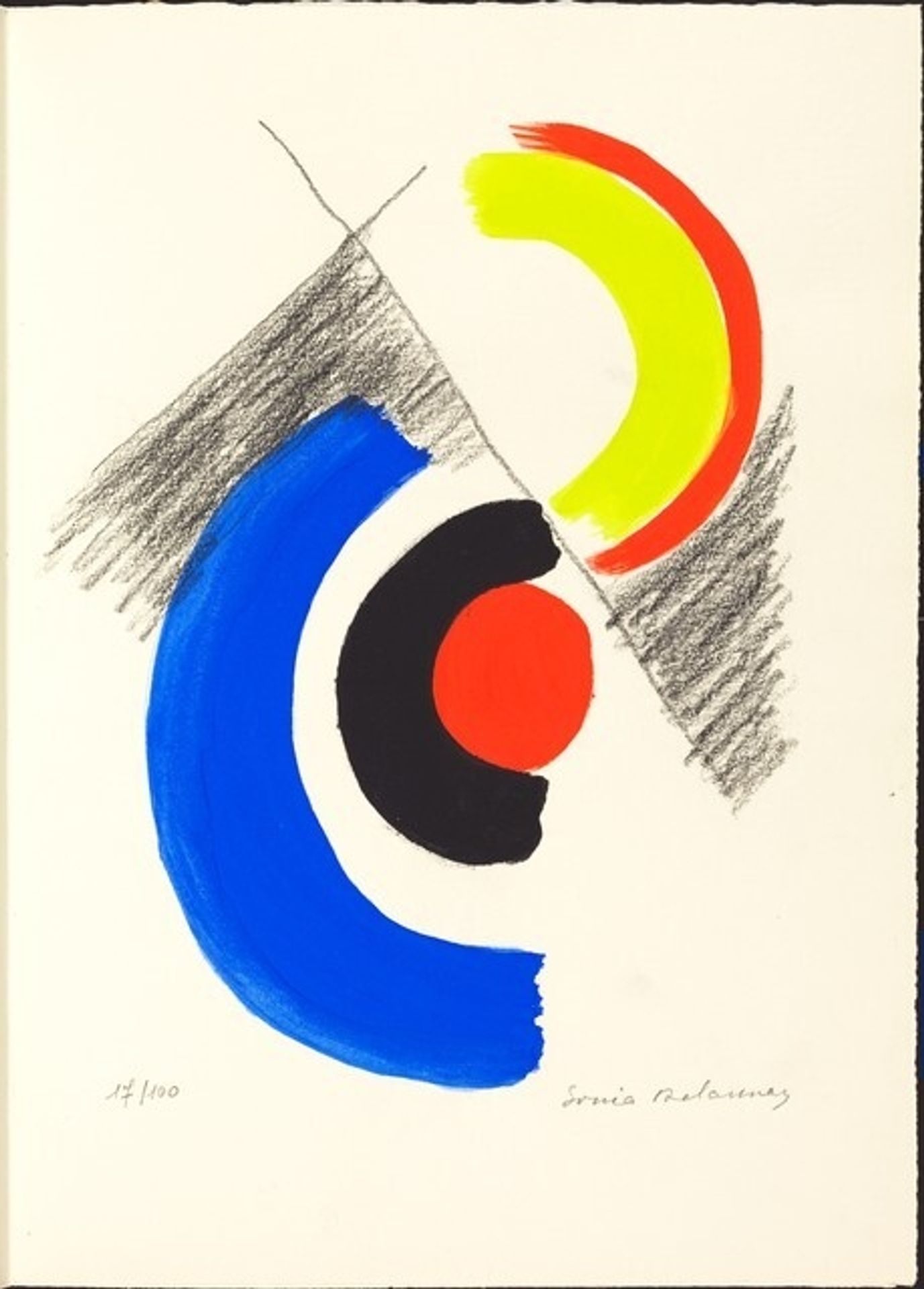 Untitled Abstraction by Sonia Delaunay