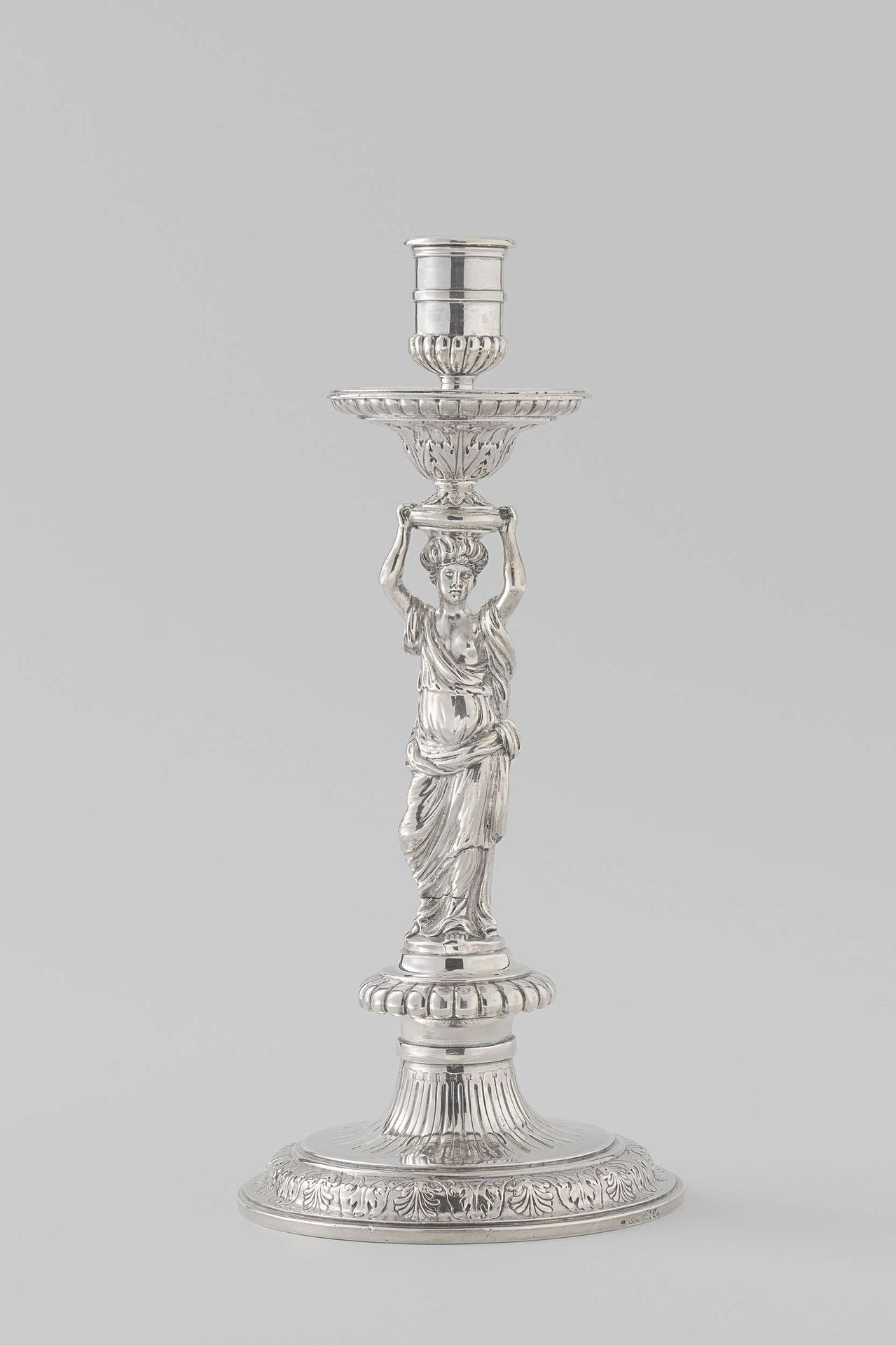 Two candlesticks by Adam Loofs