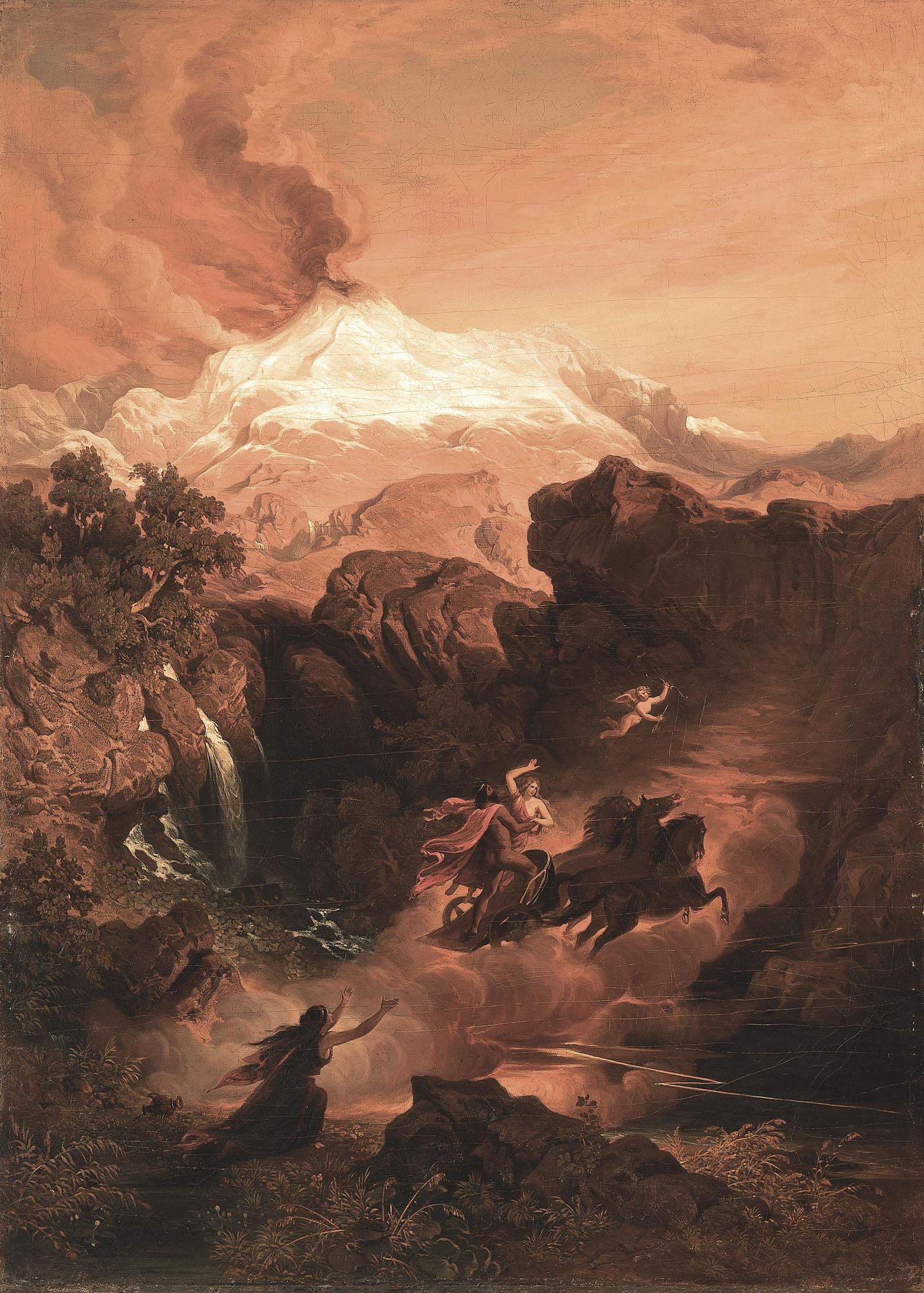 Raub Der Proserpina by Joseph Anton Koch