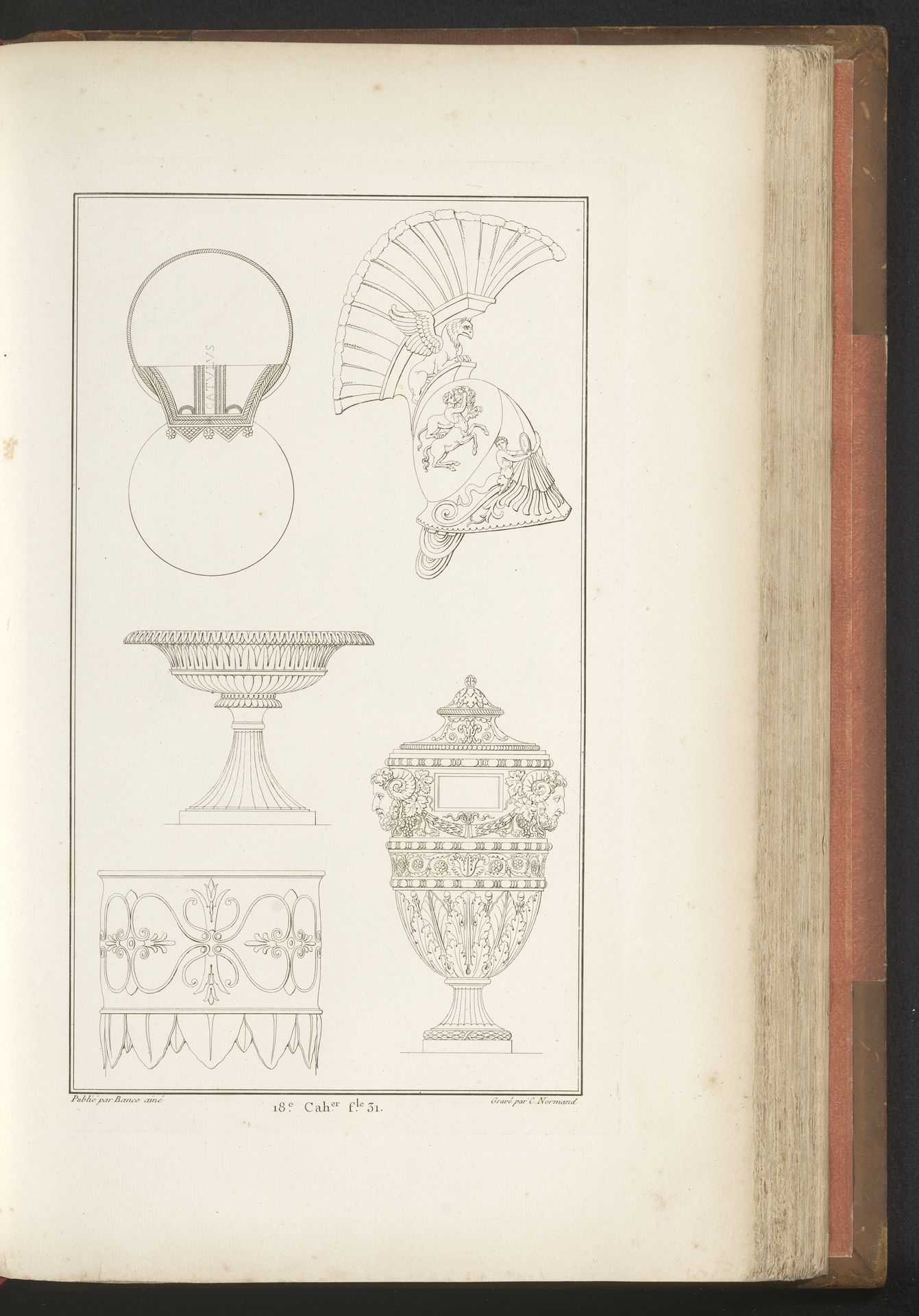Diverse ornamenten by Charles Pierre Joseph Normand