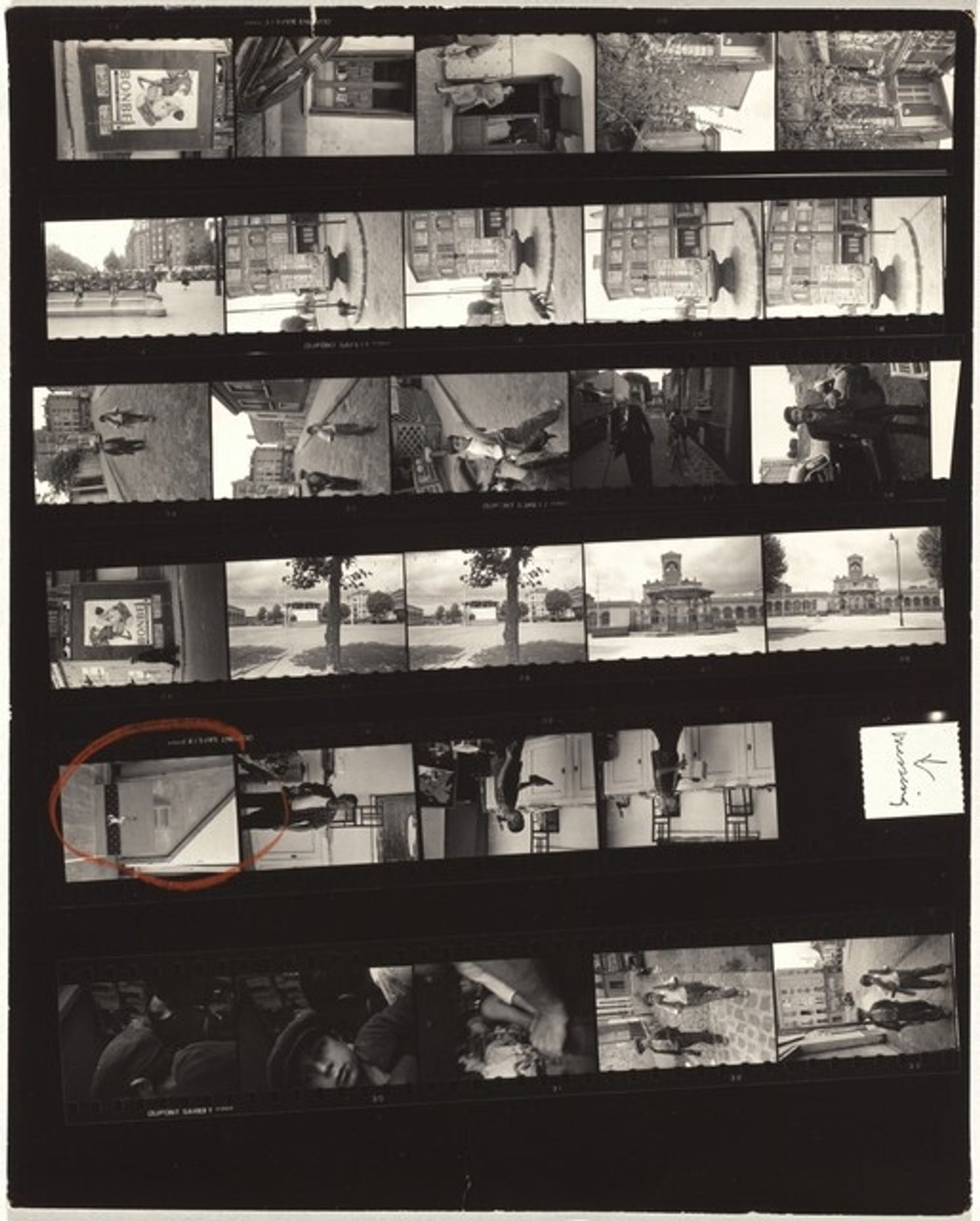 San Yu--Paris 11 by Robert Frank