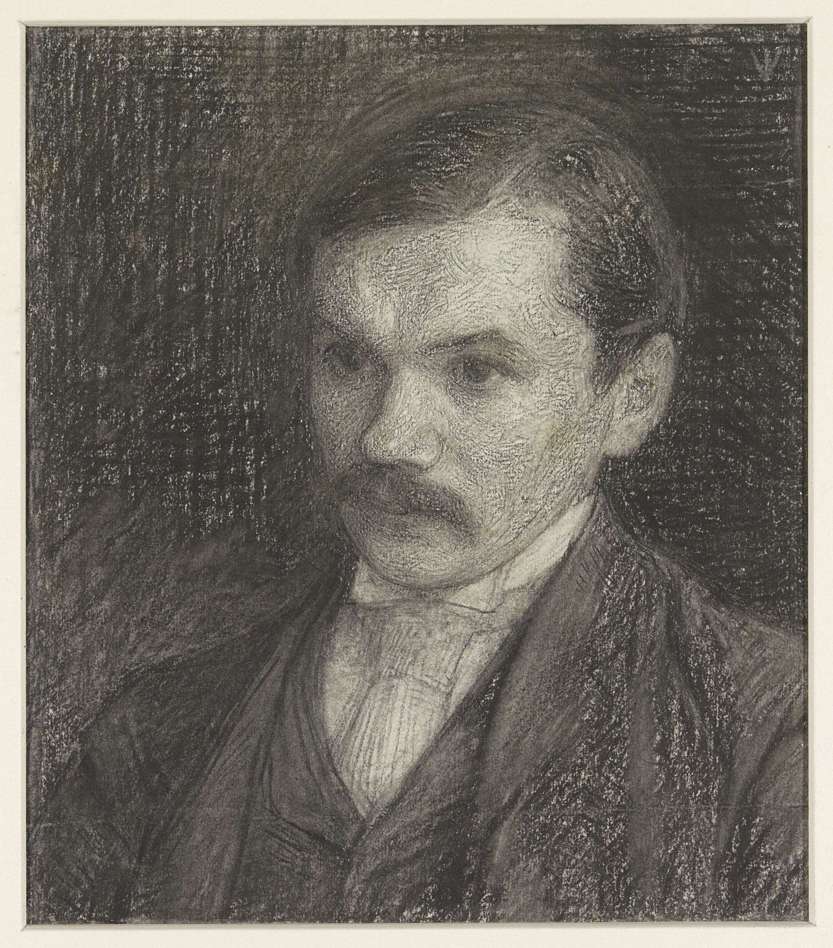 Portret van de schrijver Frederik Willem van Eeden by Jan Veth