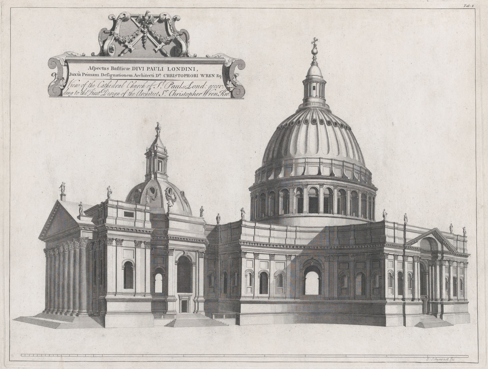 A Catalogue of the Churches of the City of London:  Royal Palaces, Hospitals, and Publick Edifices, Built by Sr. Christopher Wren, Kt. Surveyor General of the Royal-Works, during Fifty Years: viz. from 1668 to 1718 by Sir Christopher Wren