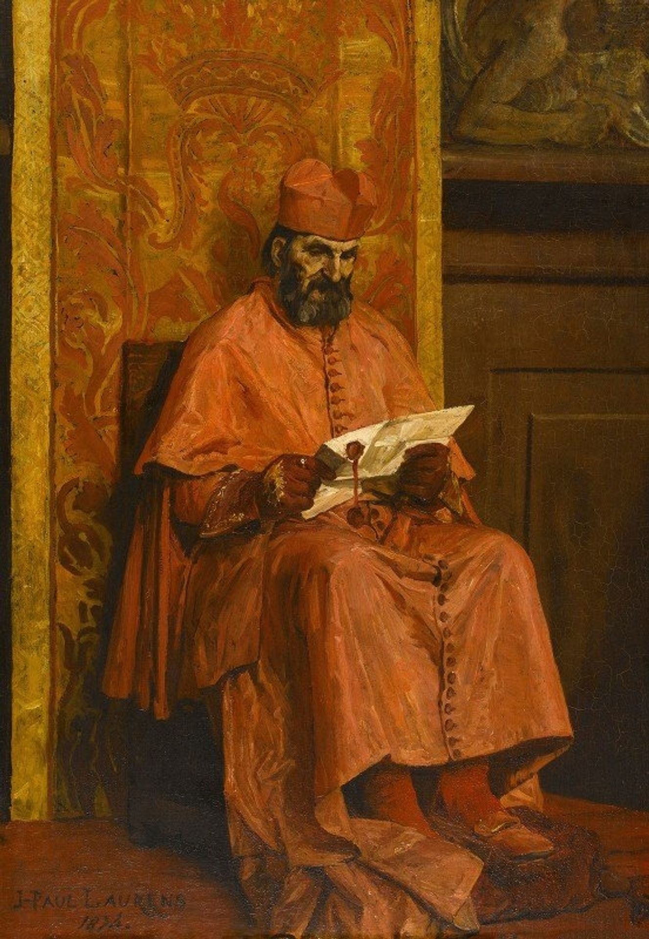 Le Cardinal by Jean-Paul Laurens
