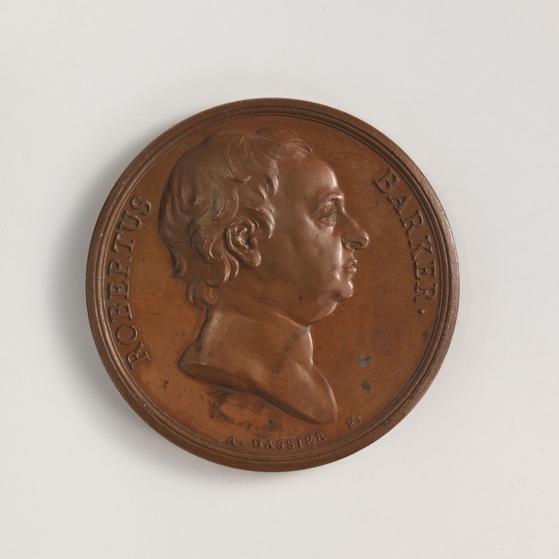 Robert Barker (1739–1806) by Jacques-Antoine Dassier