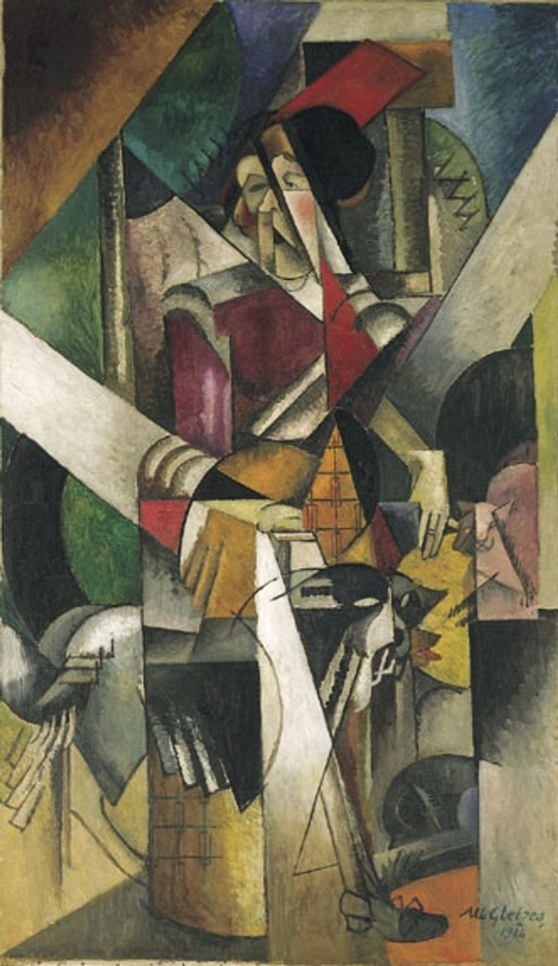 Woman with Animals by Albert Gleizes