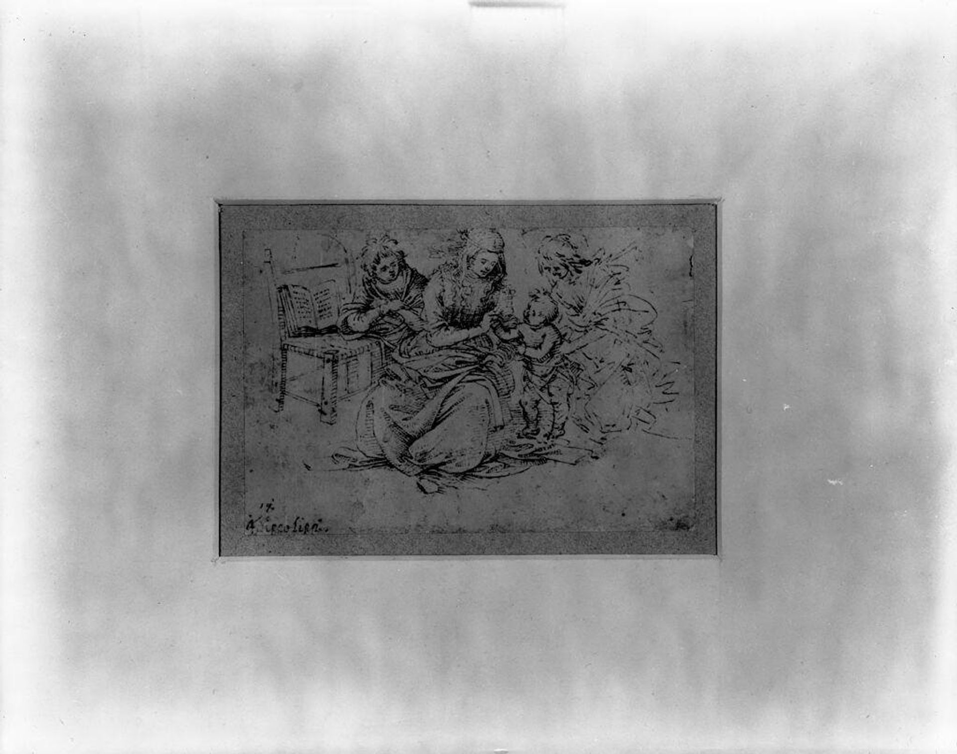 Madonna and Child by Imitator of Filippino Lippi