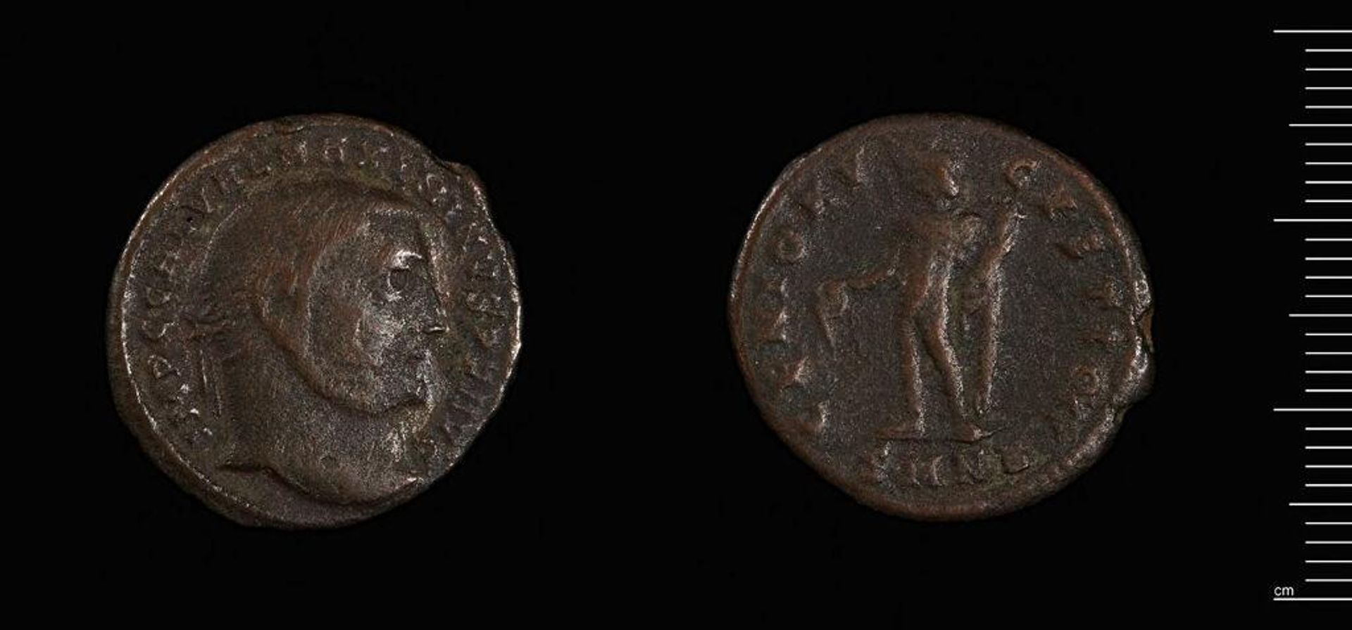 Follis of Maximinus II, Nicomedia by Maximinus Daia