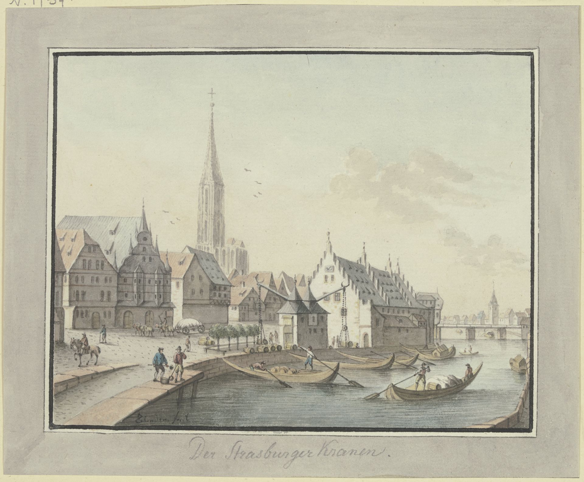 Der Straßburger Kranen (Original Title) by Johann Caspar Zehender
