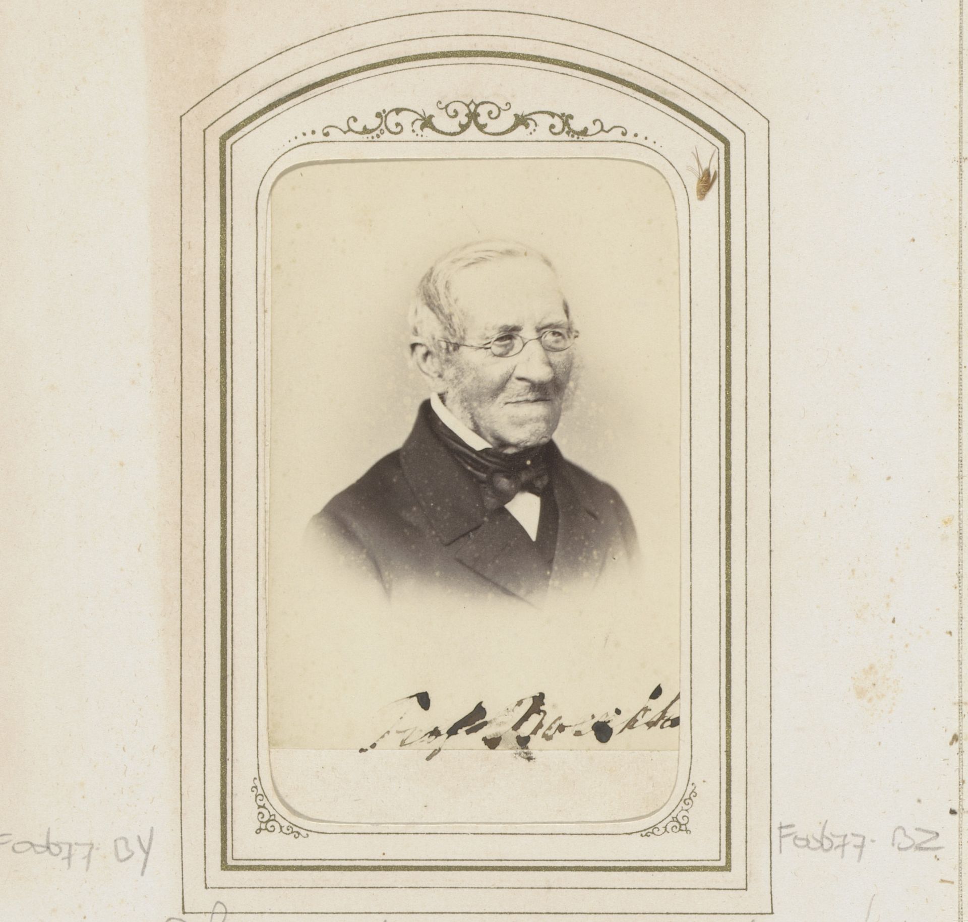Portret van August Böckh by Hermann Günther