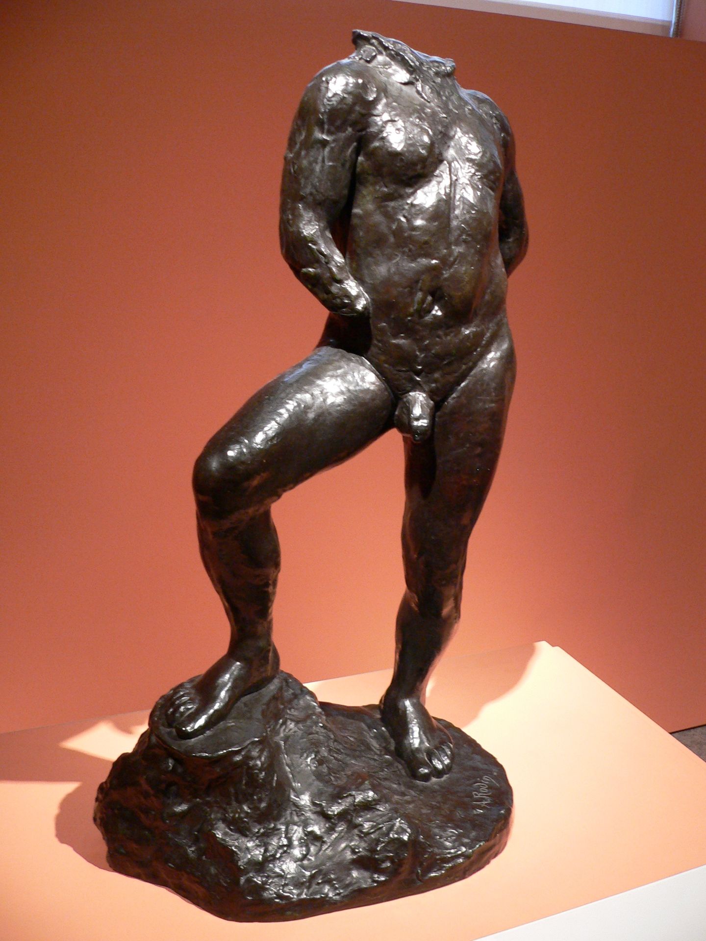 Nude study for Balzac by Auguste Rodin