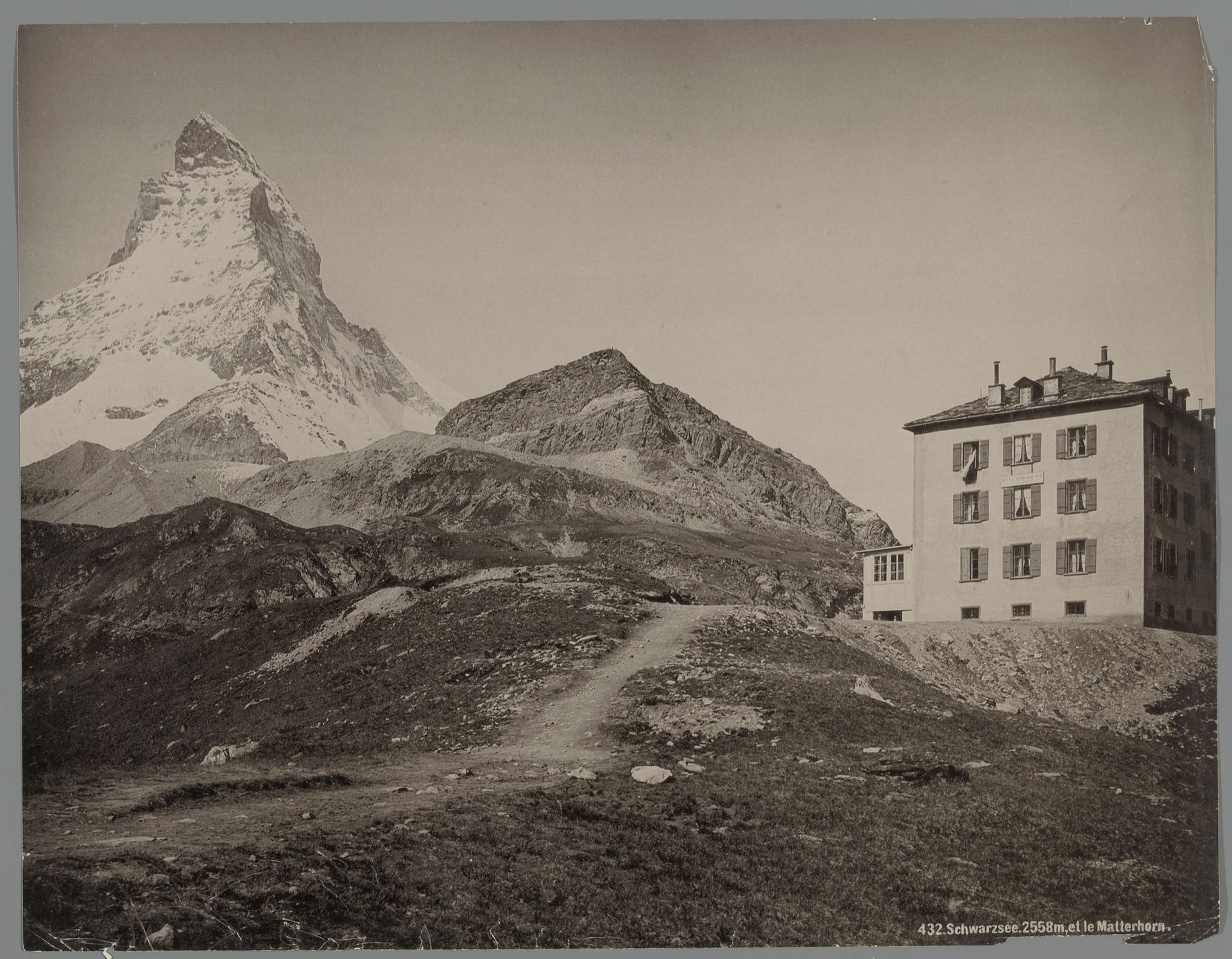 Hotel Schwarzsee in Zermatt aan de voet van de Matterhorn by Anonymous
