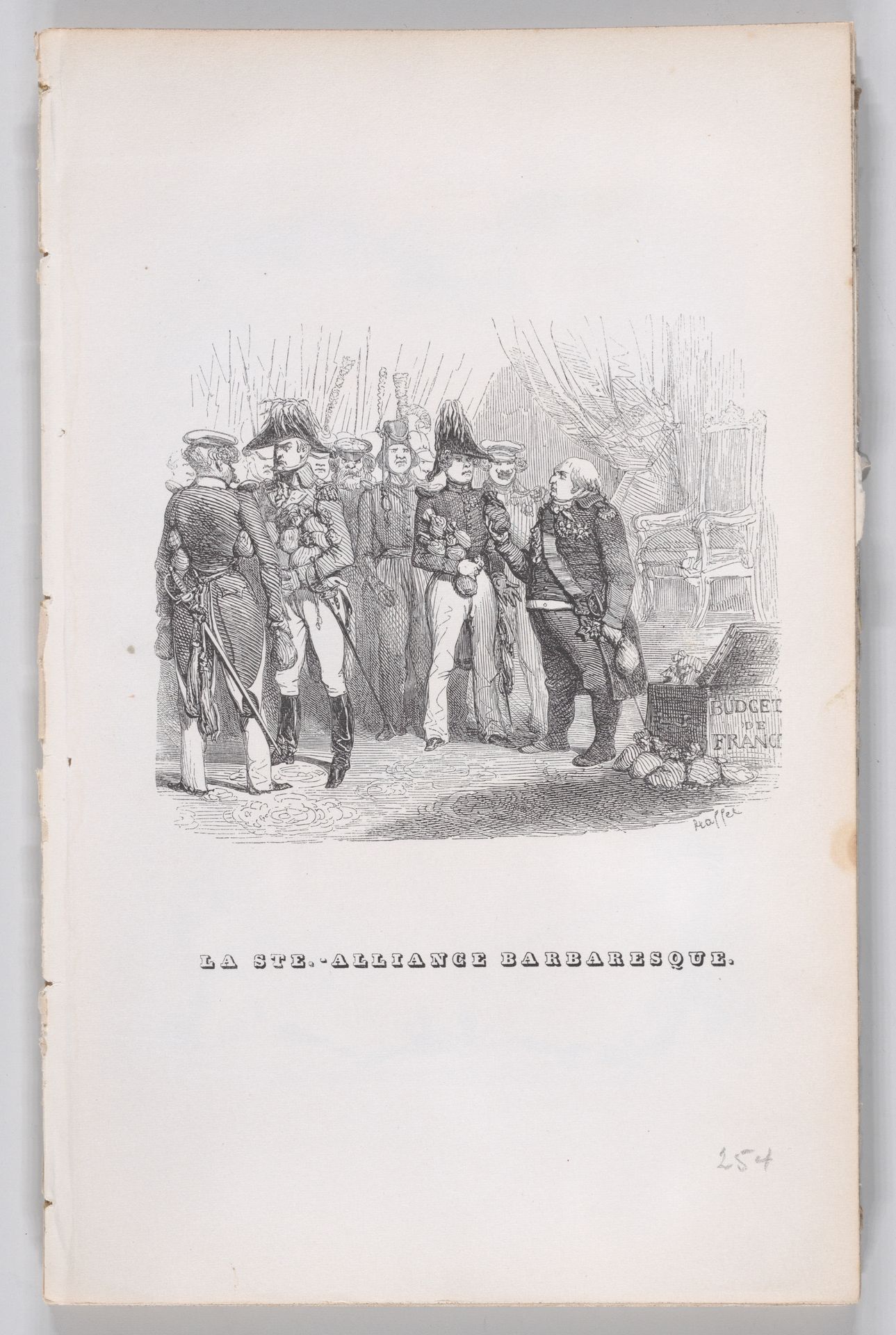 "The Barbaric Holy Alliance" from The Complete Works of Béranger by J. J. Grandville