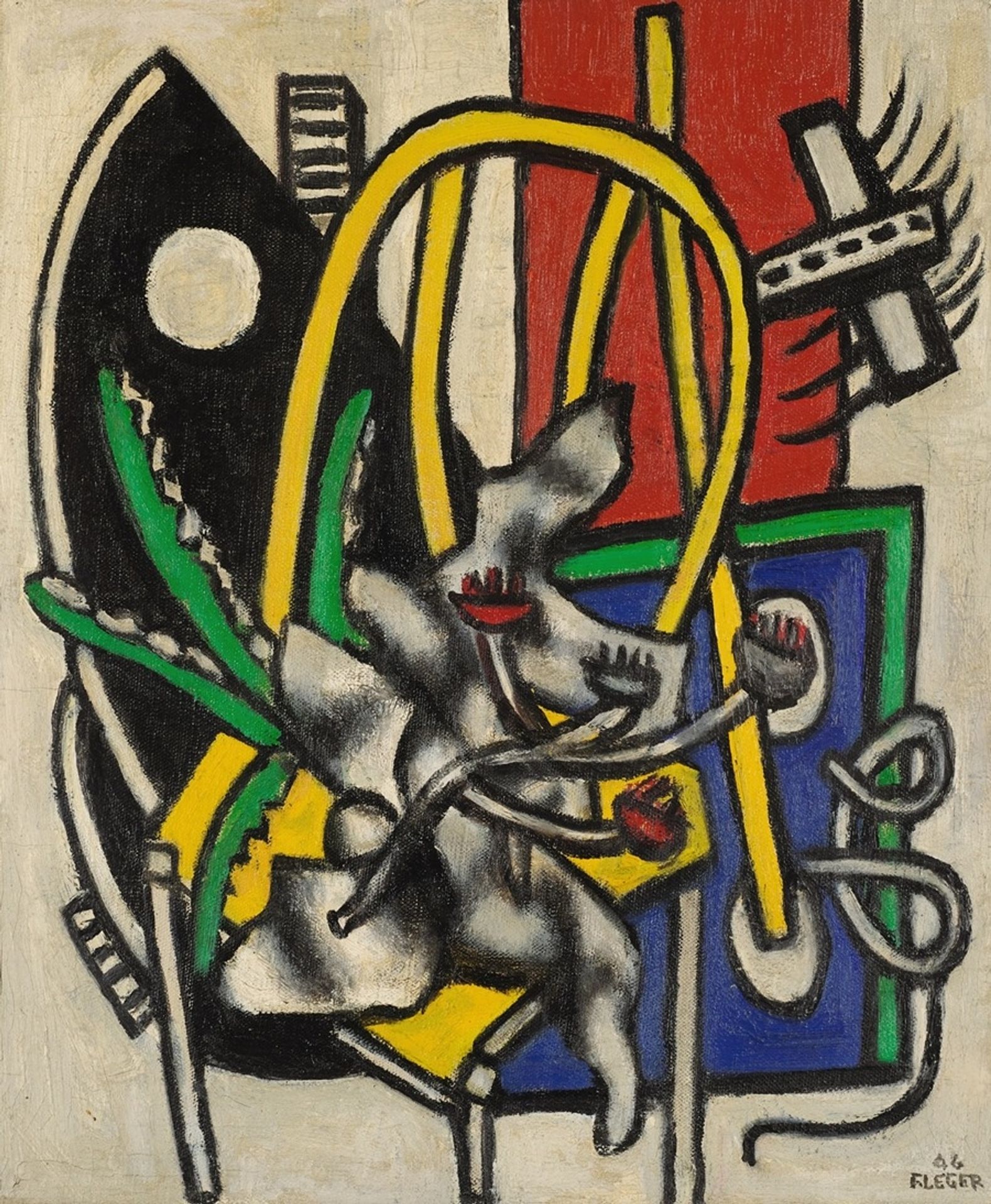 La Chaise jaune by Fernand Léger