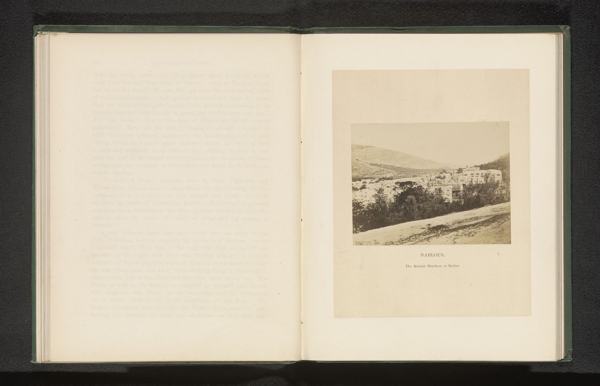 Nablous. The ancient Shechem, or Sychar by Francis Bedford