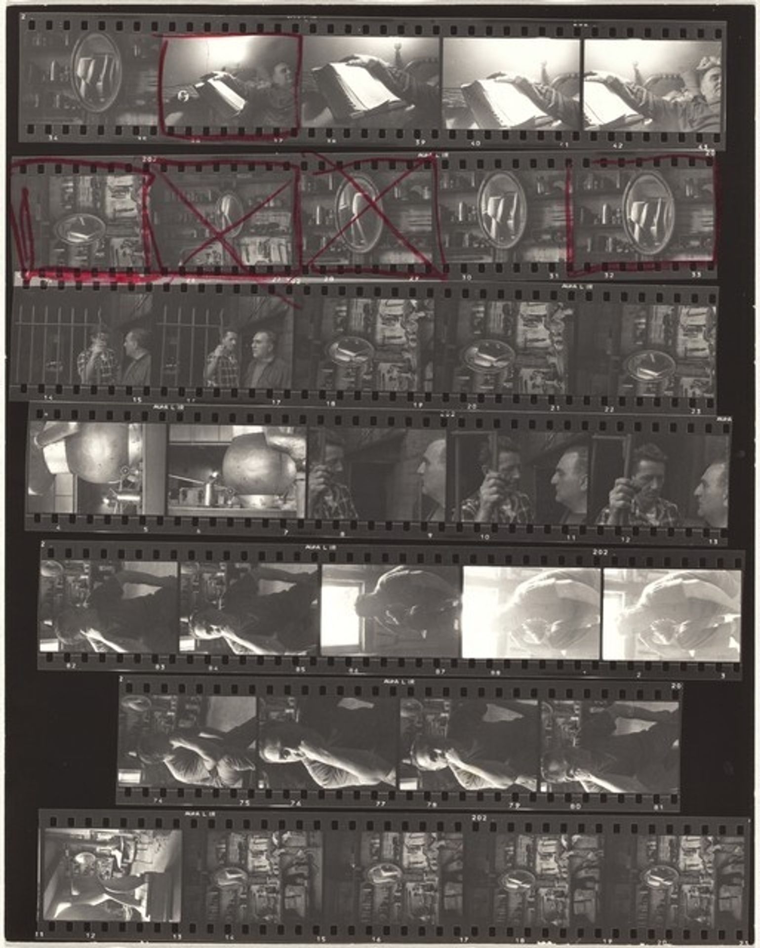 Raoul Hague 7 by Robert Frank