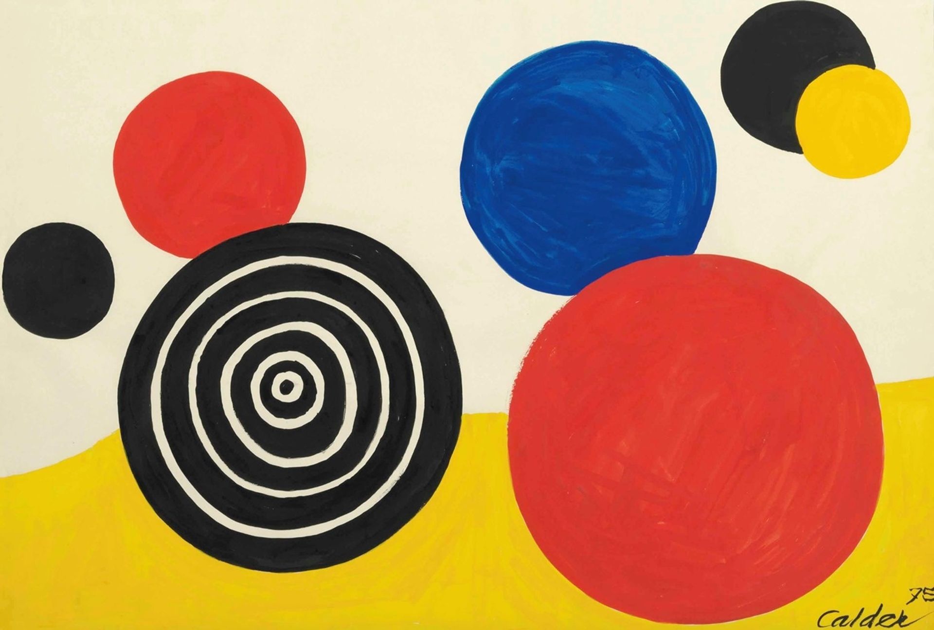 Terre de feu by Alexander Calder