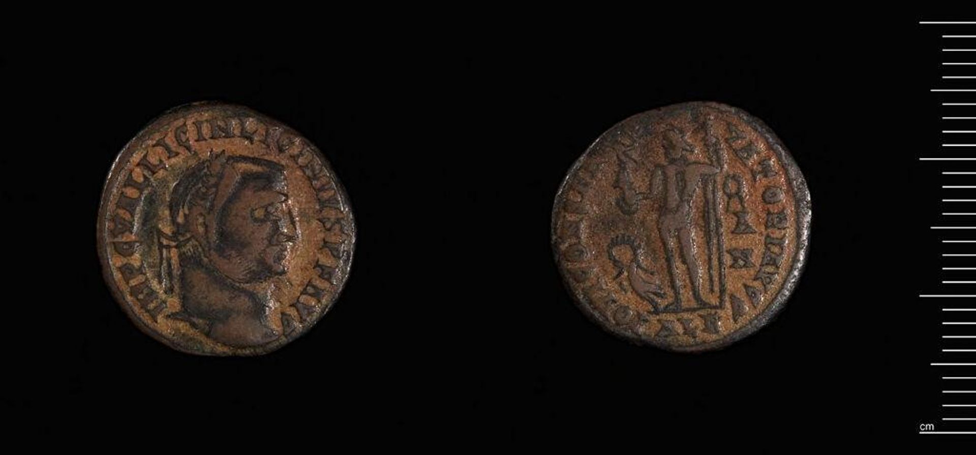 Follis of Licinius I, Alexandria by Licinius I