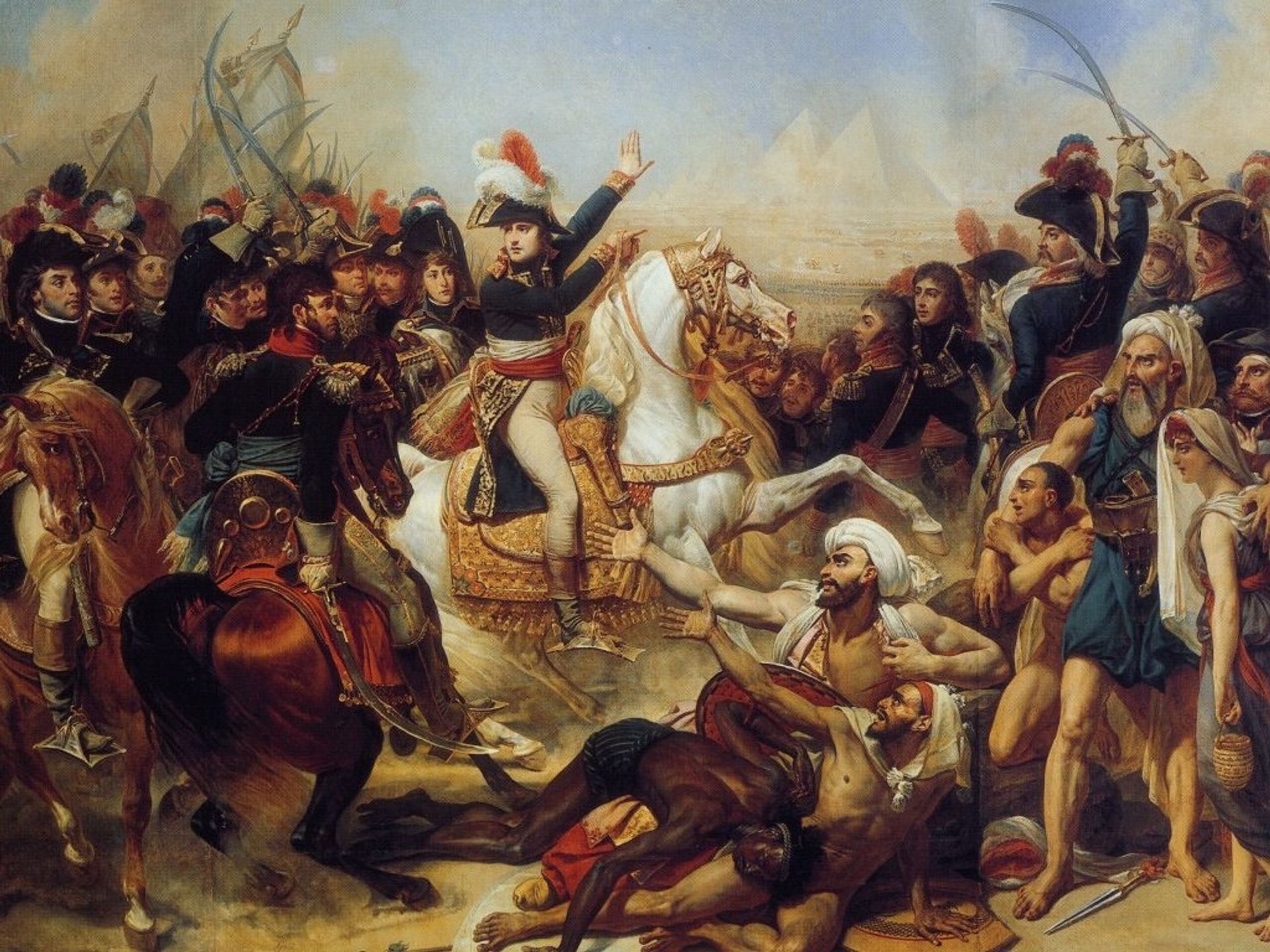 Battle of the Pyramids by Antoine-Jean Gros