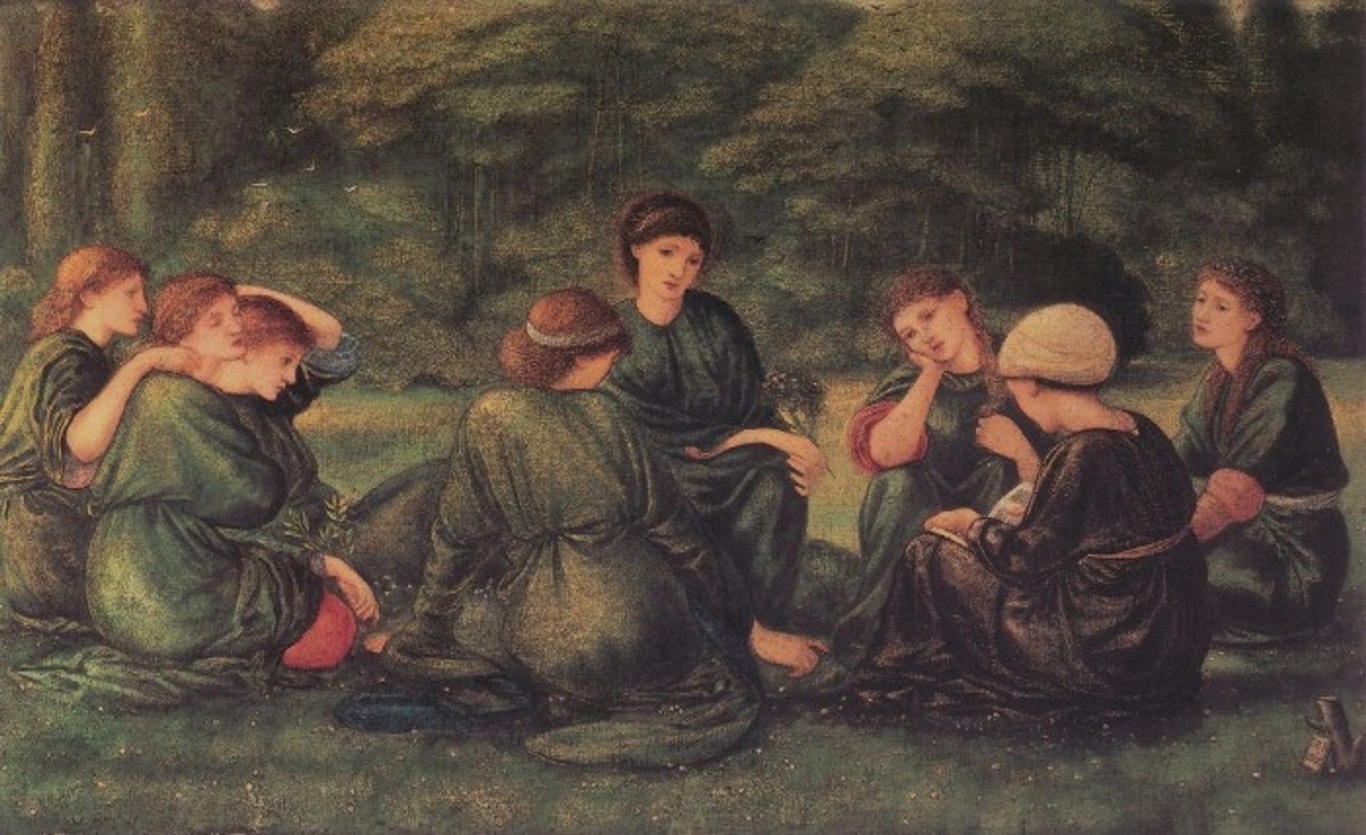 Green Summer by Edward Burne-Jones