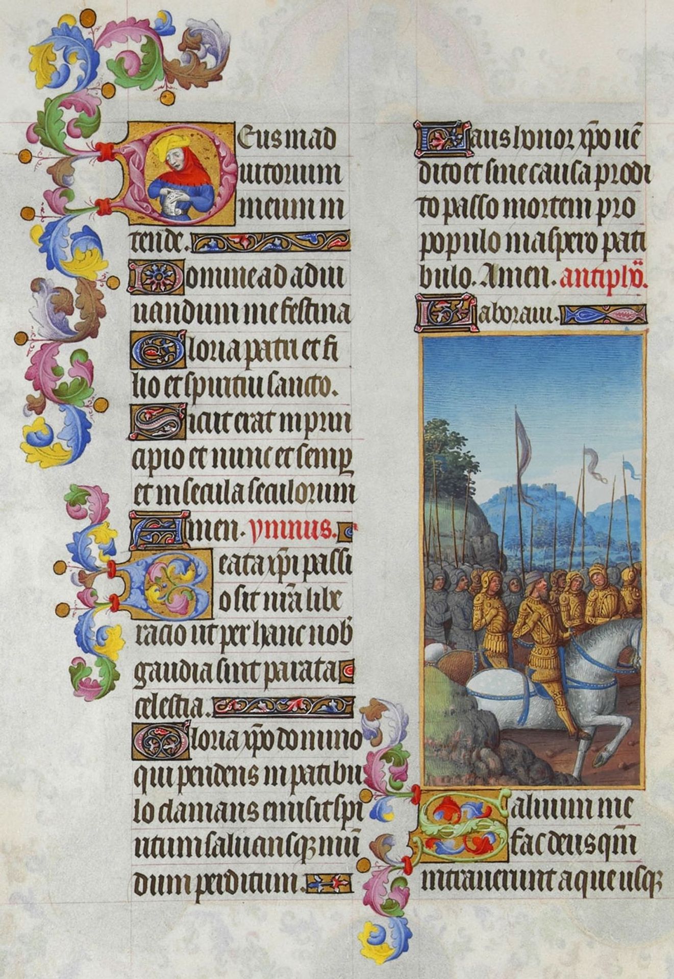 Psalm LXVIII by Limbourg brothers