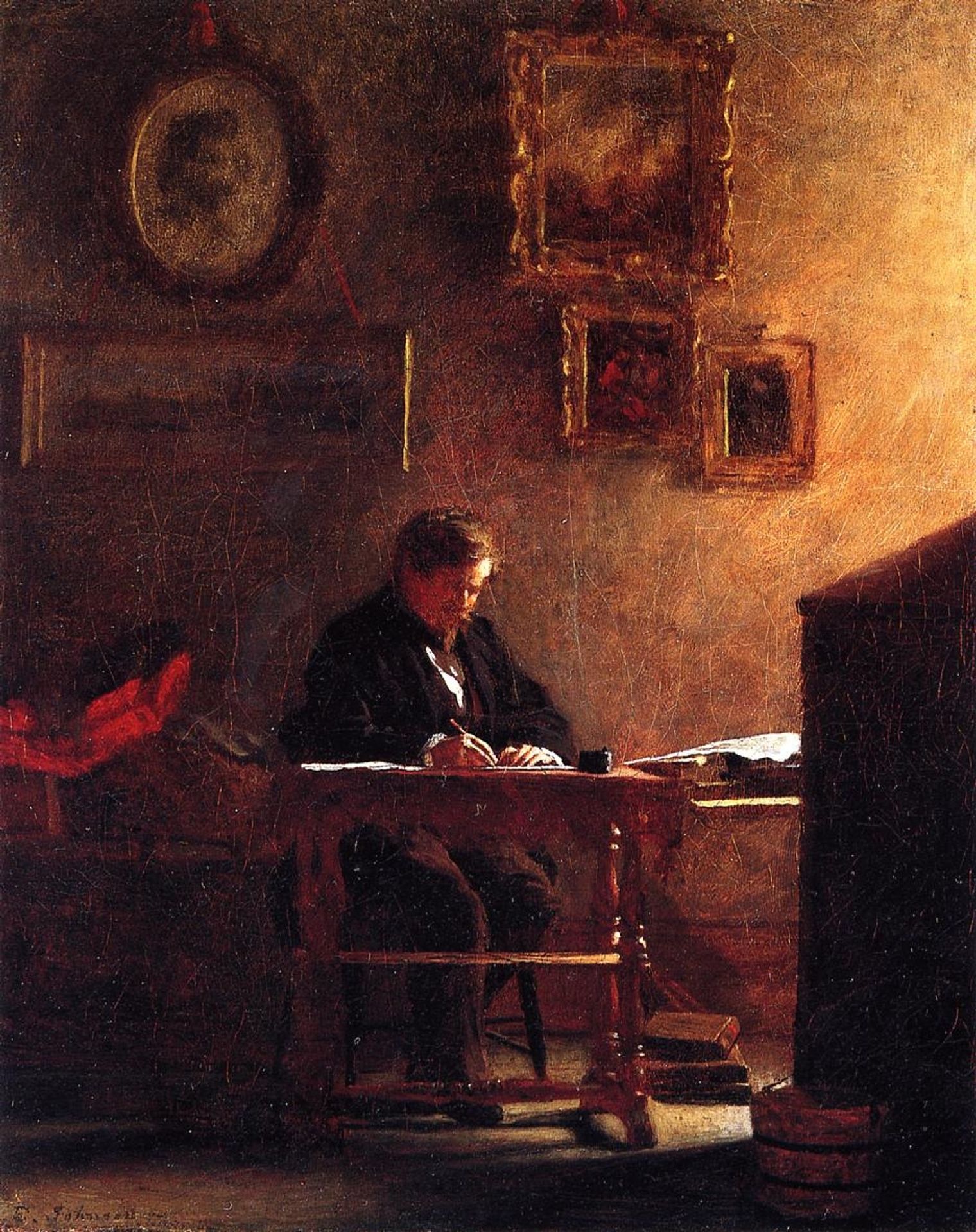 Self Portrait by Eastman Johnson