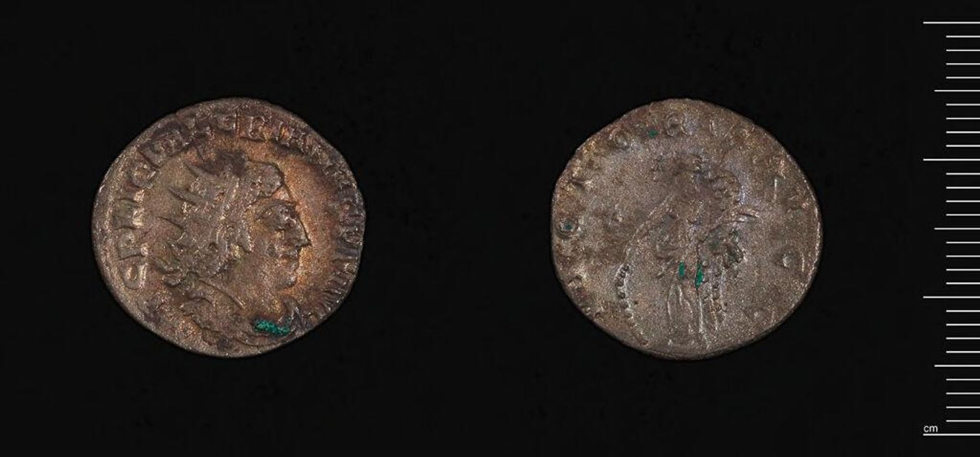 Antoninianus of Valerian I by Valerian I