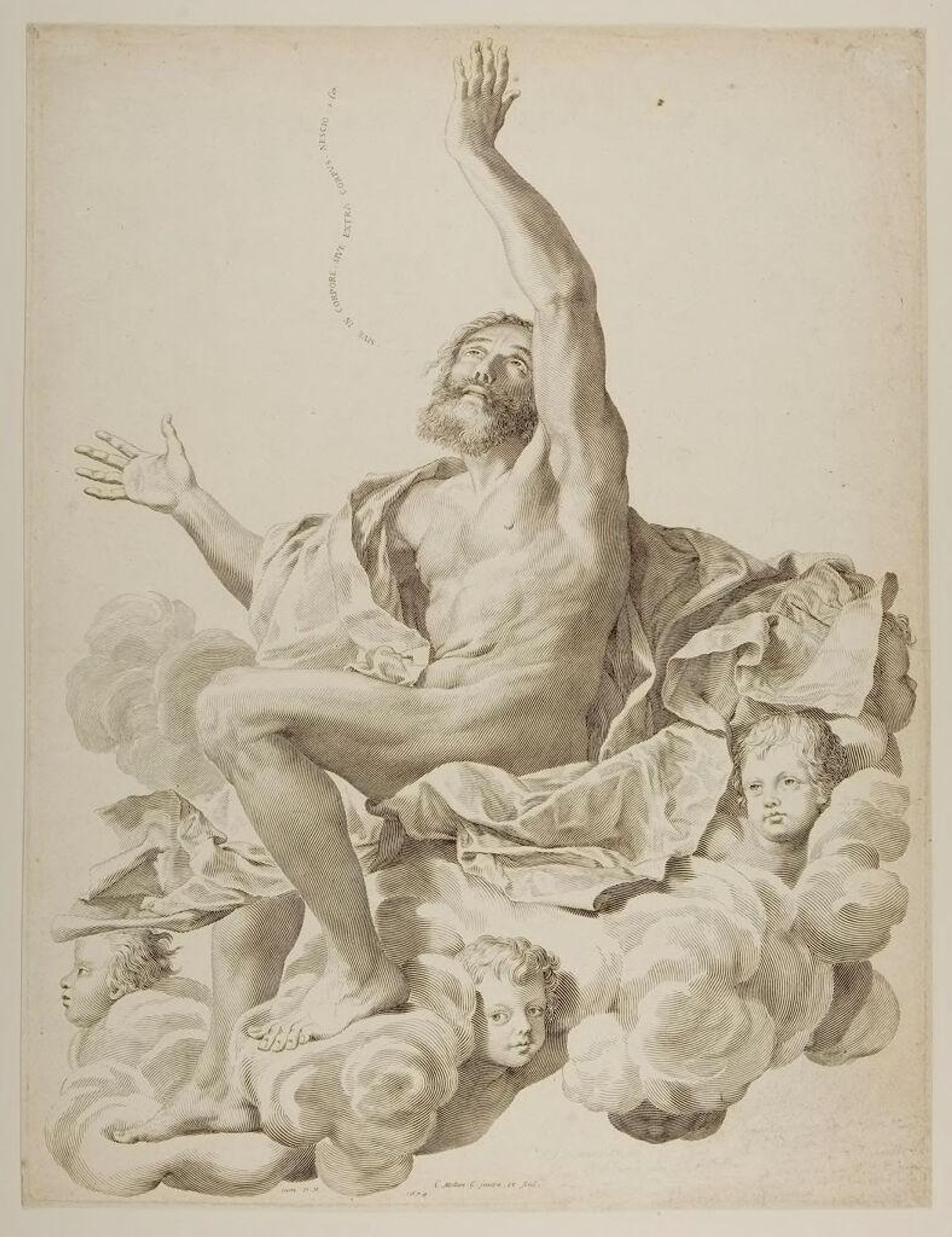 Assumption of Saint Paul by Claude Mellan