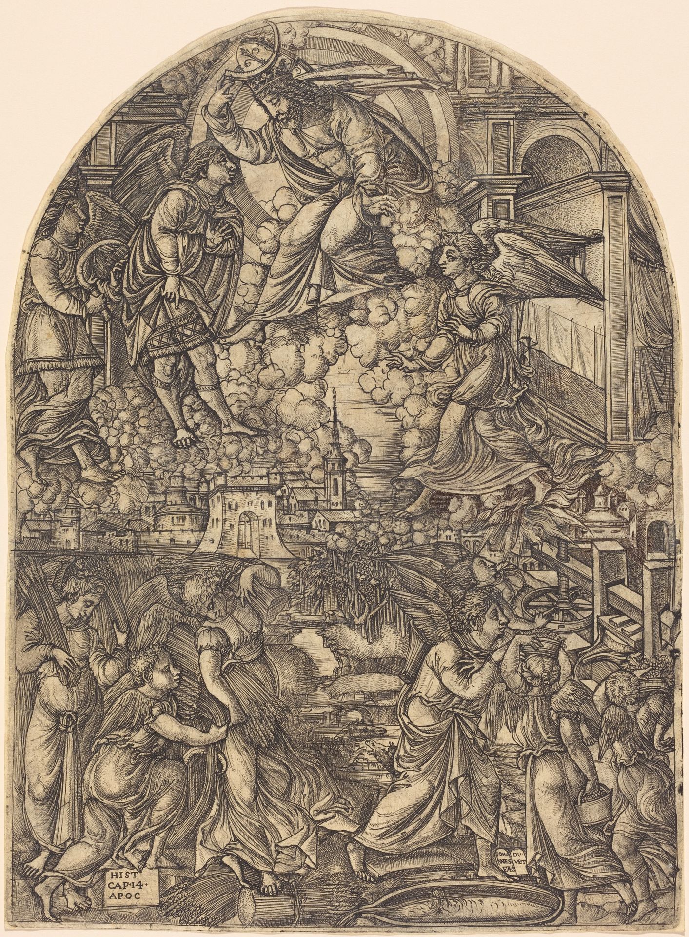 The Winepress of the Wrath of God by Jean Duvet
