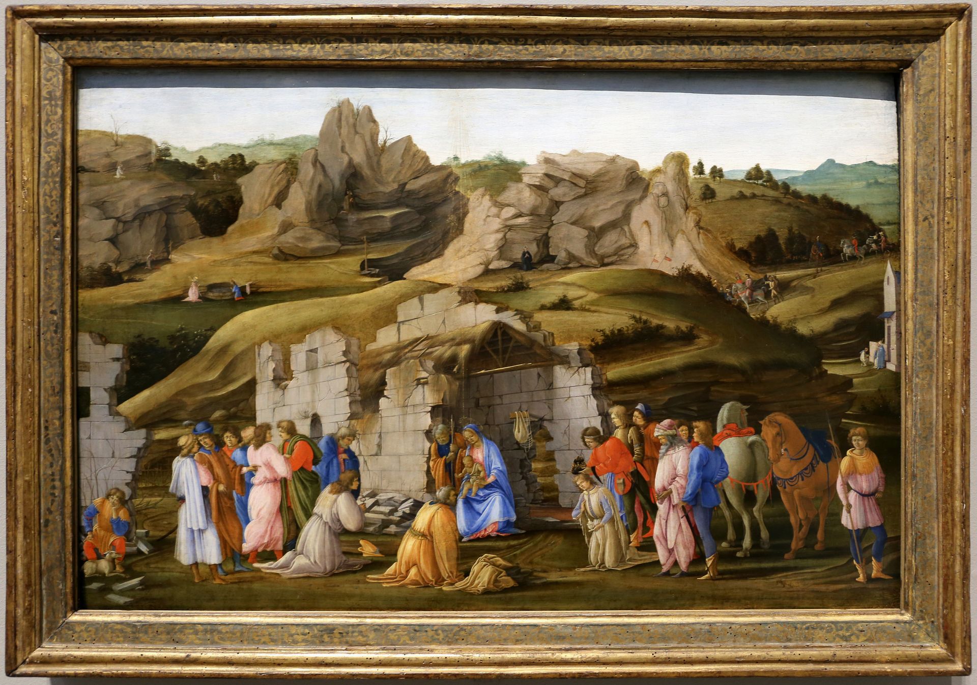 Adoration of the Magi by Filippino Lippi