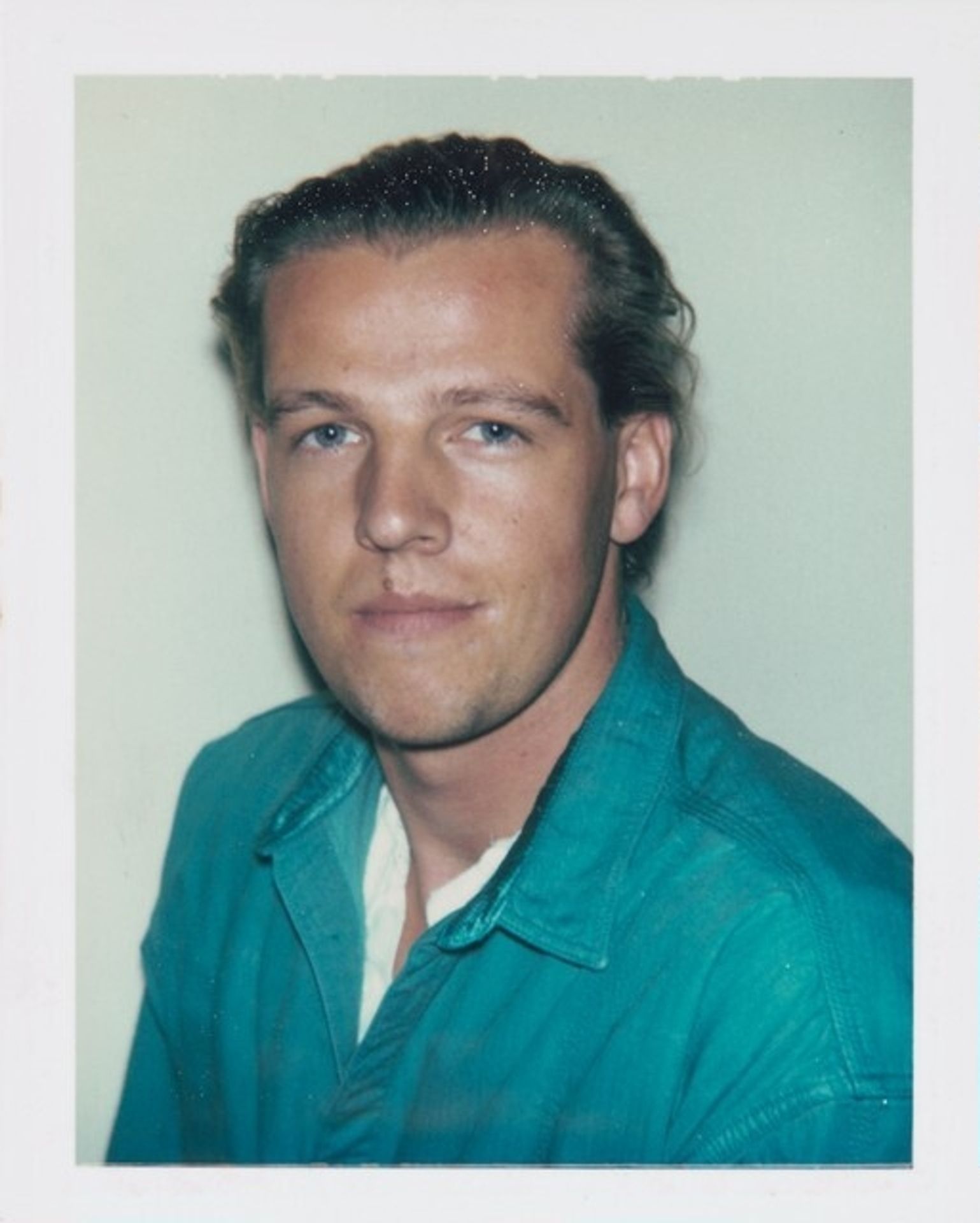 Unidentified Man (Young Blond Mole Over Lip) by Andy Warhol