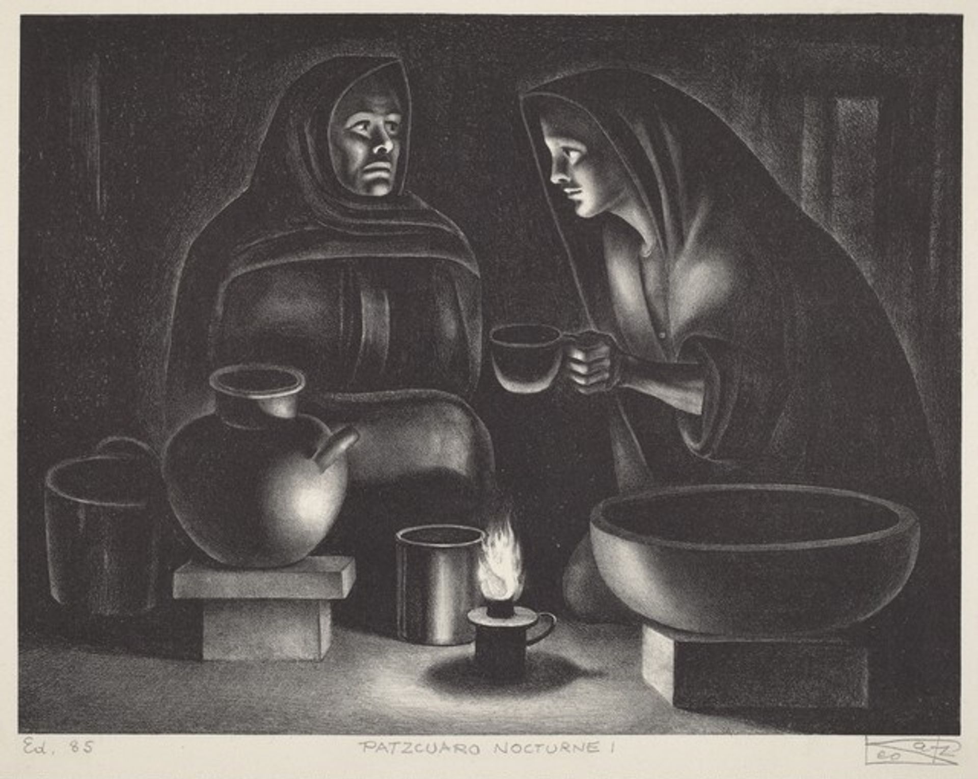 Patzcuaro Nocturne I by Leo Katz