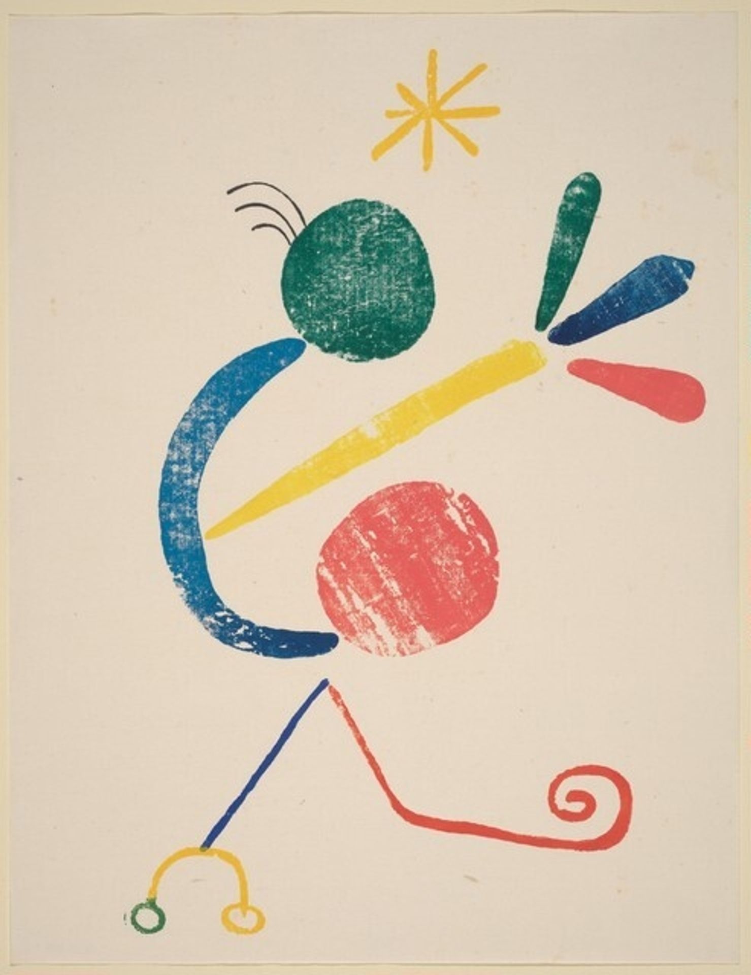 Untitled [plate IV] by Joan Miró