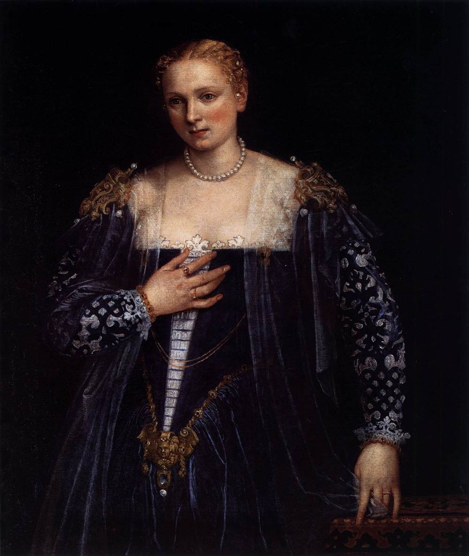 Portrait of a Venetian Woman (La Belle Nani) by Paolo Veronese