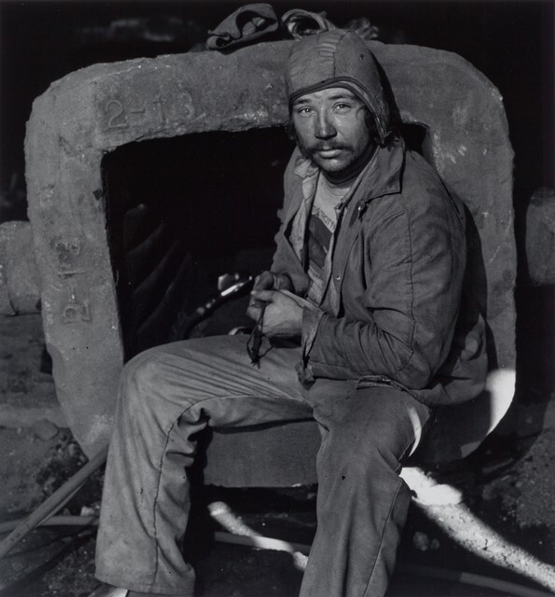 Steger, Shenango Ingot Molds (Working People series) by Milton Rogovin
