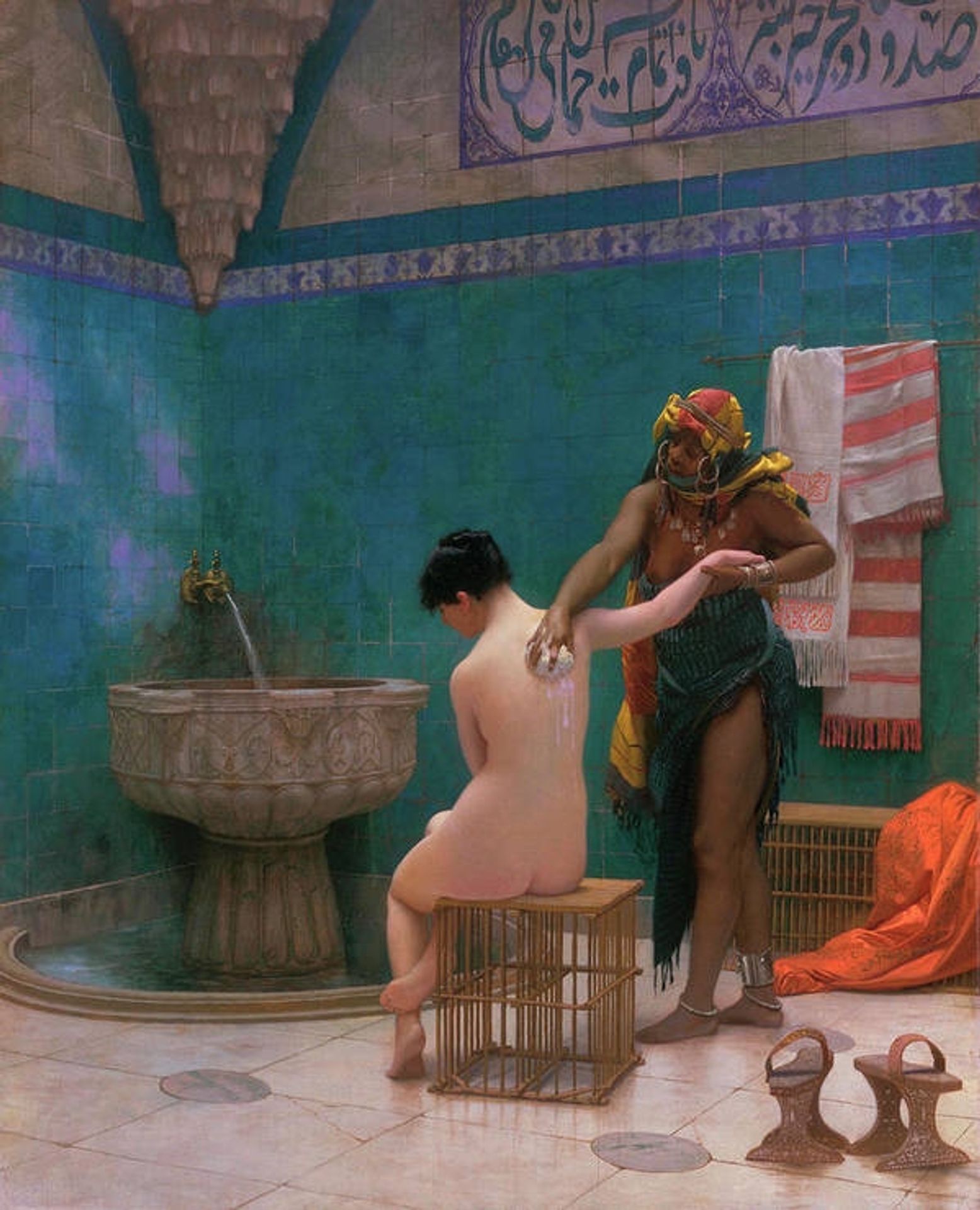 Moorish Bath by Jean-Léon Gérôme