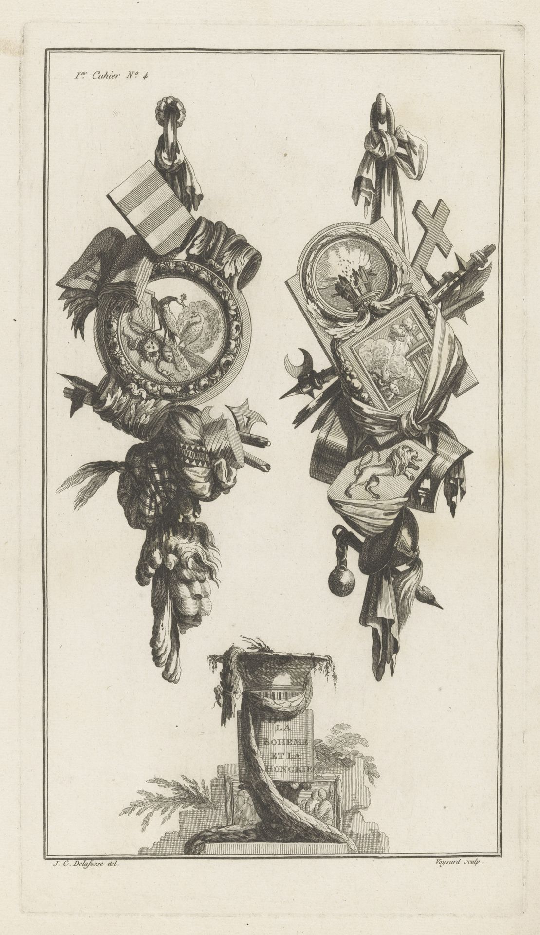 Bohemen en Hongarije by Etienne Claude Voysard