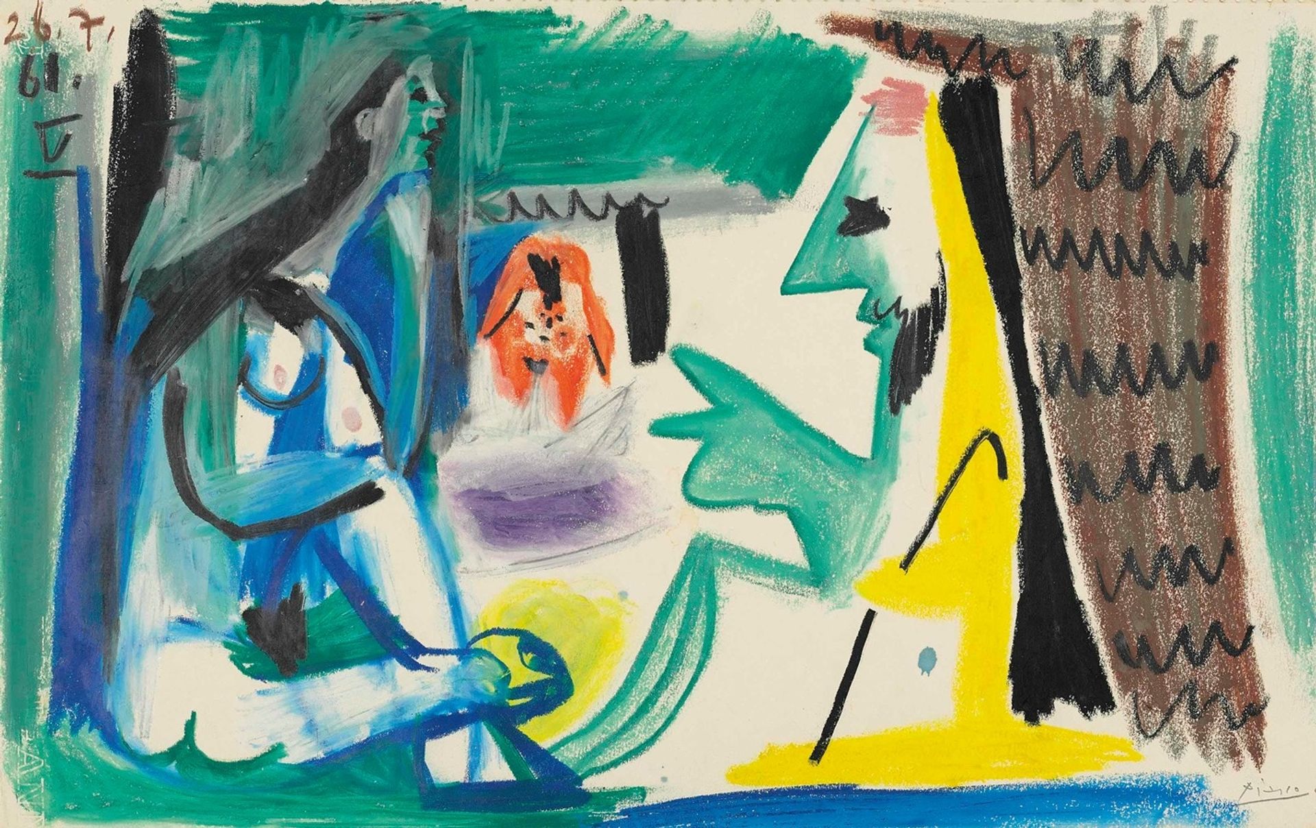 Les déjeuners by Pablo Picasso