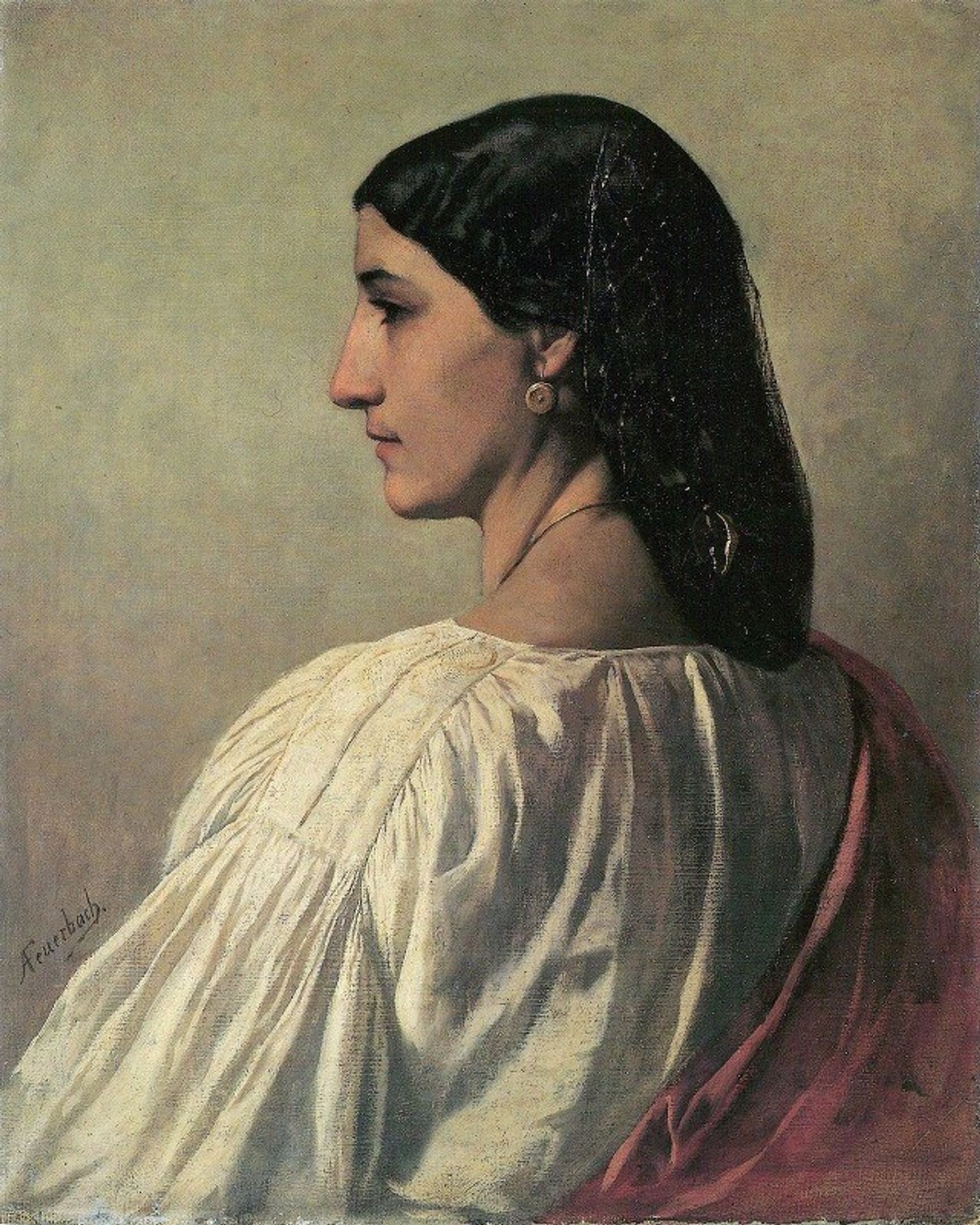 Nanna by Anselm Feuerbach