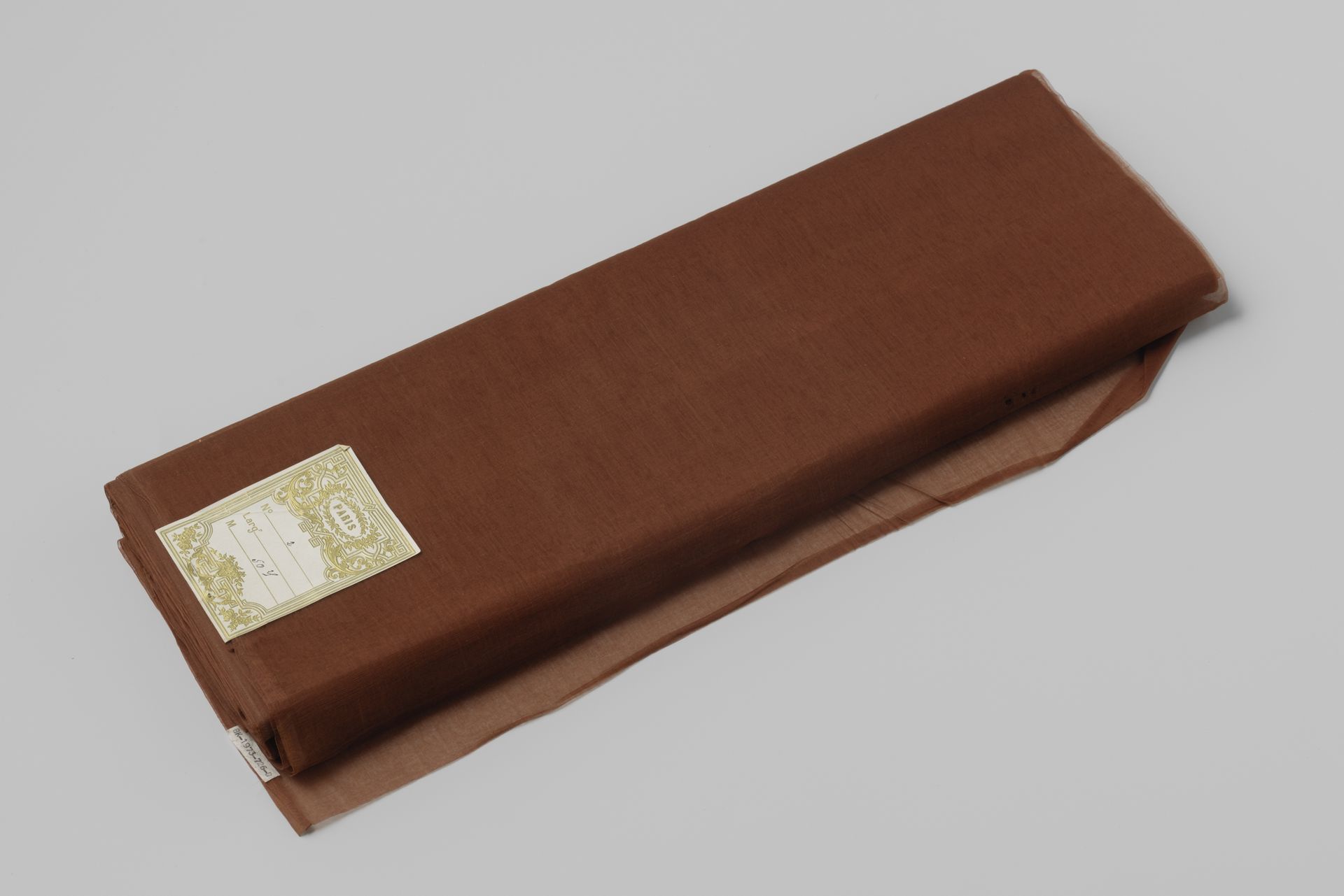 Coupon roestbruin parasolgaas by Gustav Schnitzler