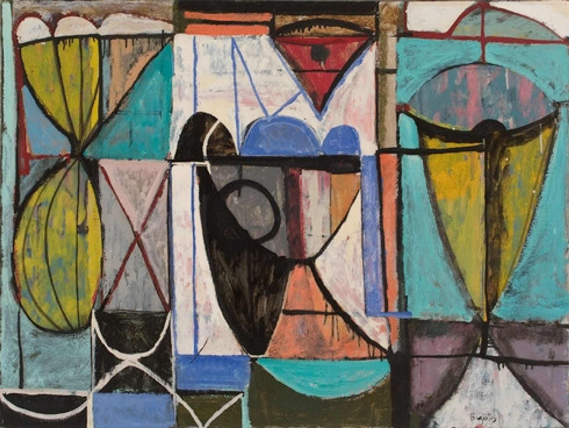 The Parachutists by William Baziotes