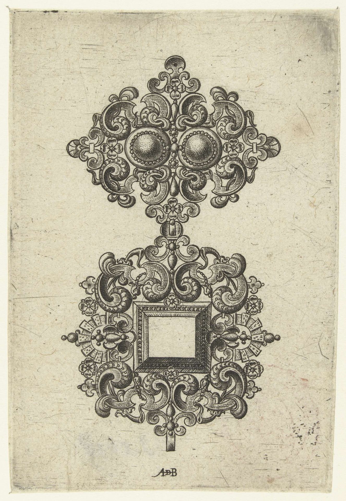 Dubbele hanger by Abraham de Bruyn