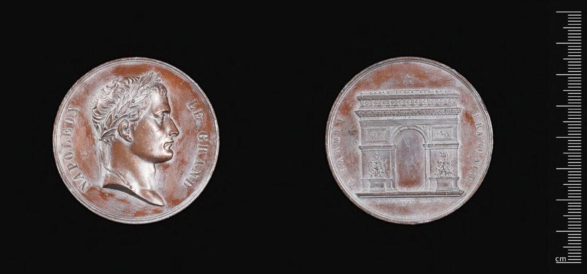 NapolÃ©on I and the Arc de Triomphe by Jean Pierre Montagny