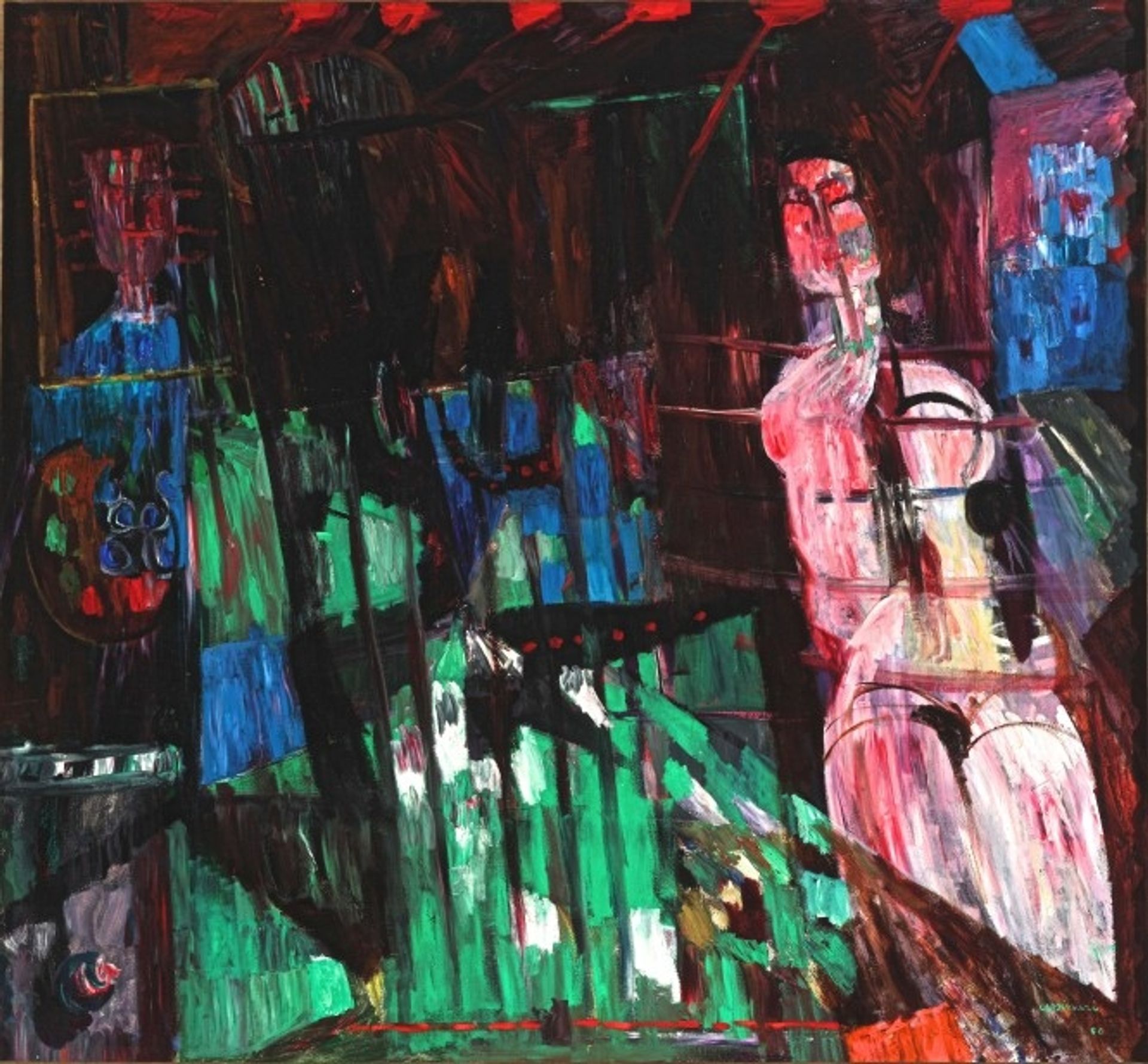 L’atelier by Bruno Cassinari
