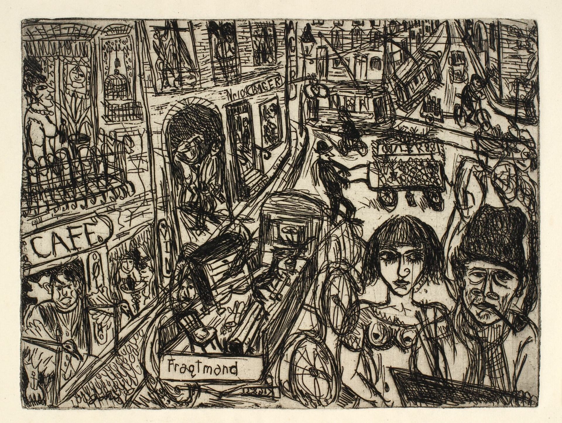 Gadeliv på Nørrebro by John Christensen