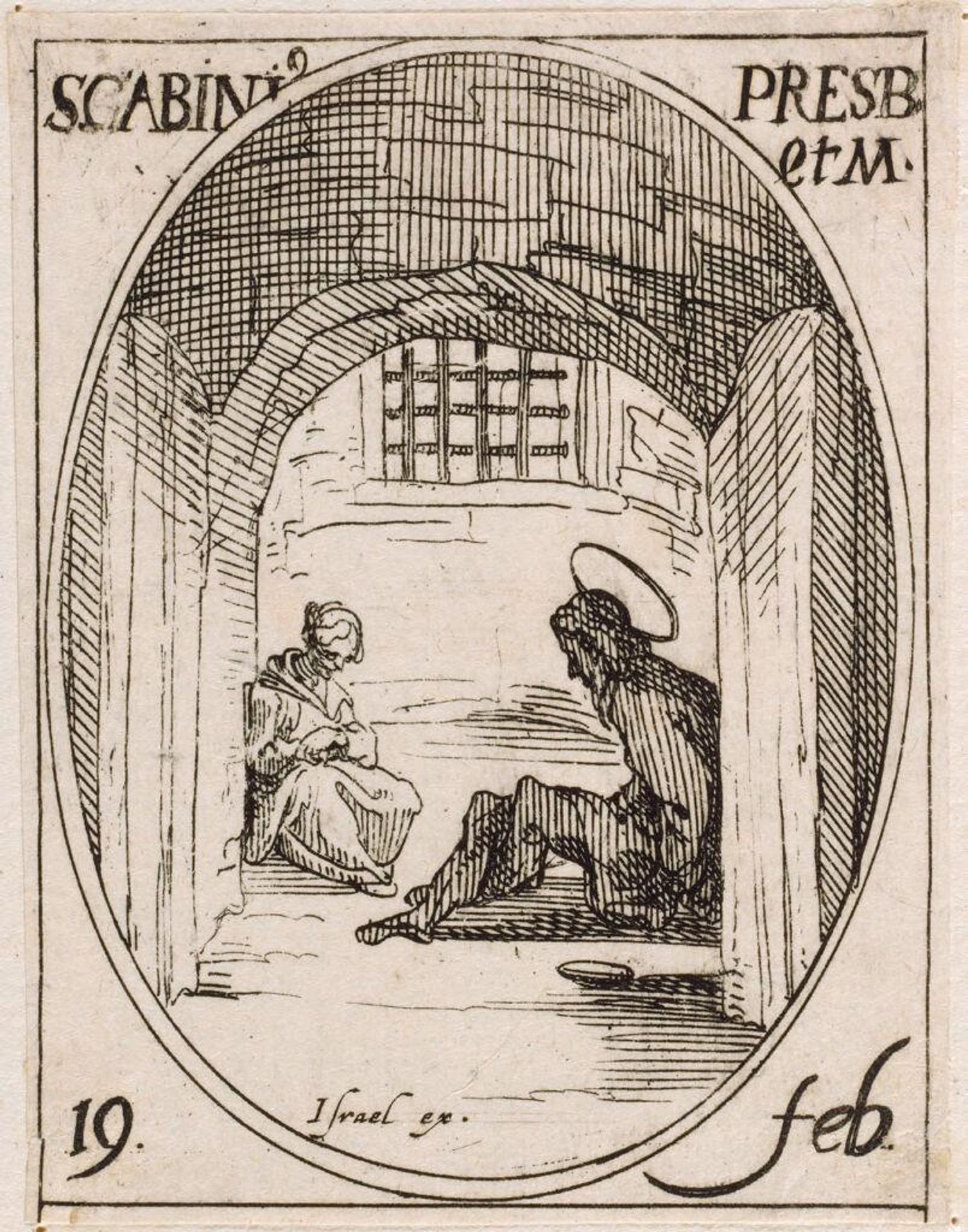 Saint Gabinius by Jacques Callot